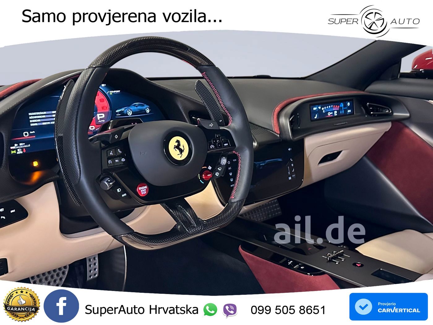 Ferrari Amalfi 3.9 V8 (640 KS) F1 DCT LED+GR SJED+ACC