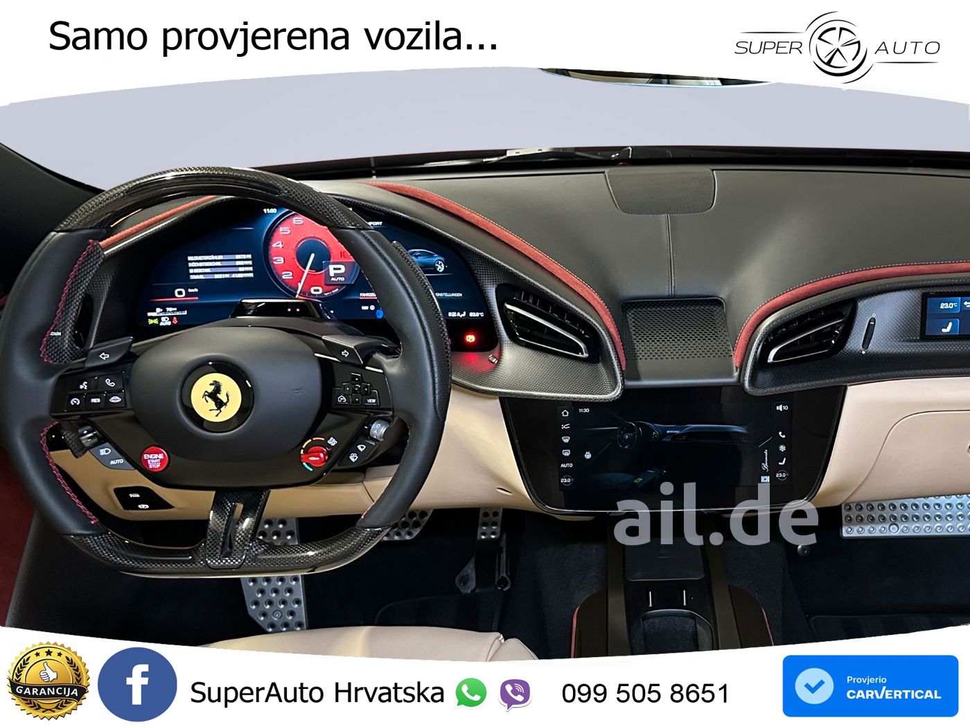 Ferrari Amalfi 3.9 V8 (640 KS) F1 DCT LED+GR SJED+ACC
