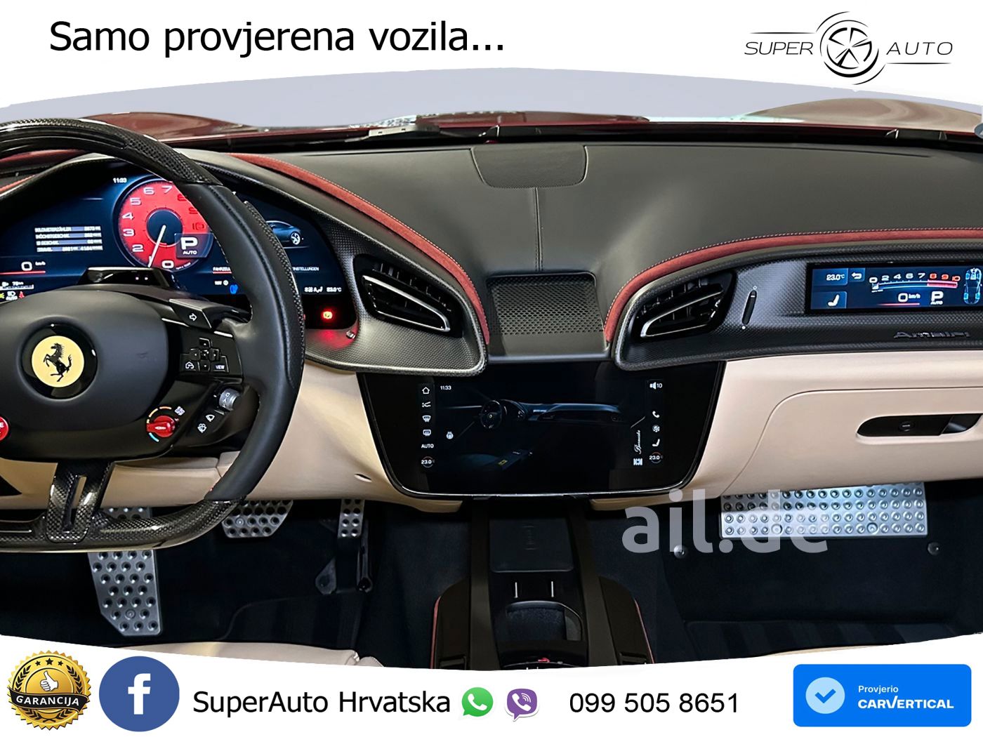 Ferrari Amalfi 3.9 V8 (640 KS) F1 DCT LED+GR SJED+ACC