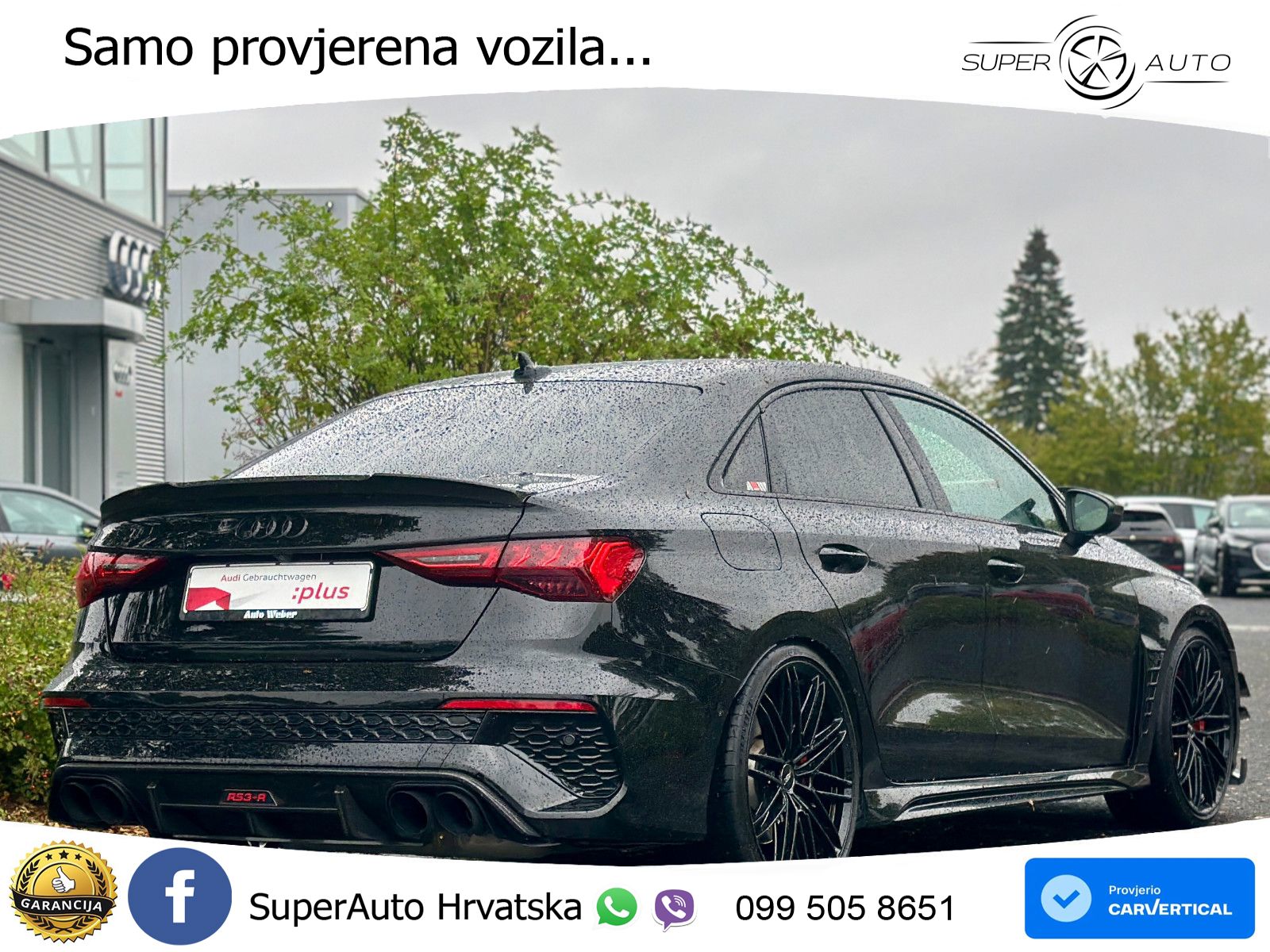 Audi RS3 Sedan 2.5 TFSI (400 KS) quattro S tronic ABT MATRIX+GR SJED+KAM