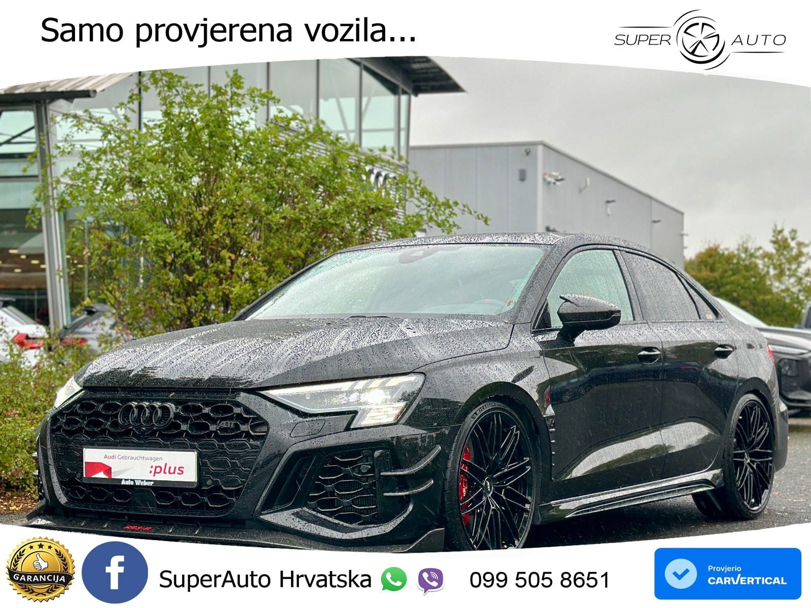 Audi RS3 Sedan 2.5 TFSI (400 KS) quattro S tronic ABT MATRIX+GR SJED+KAM