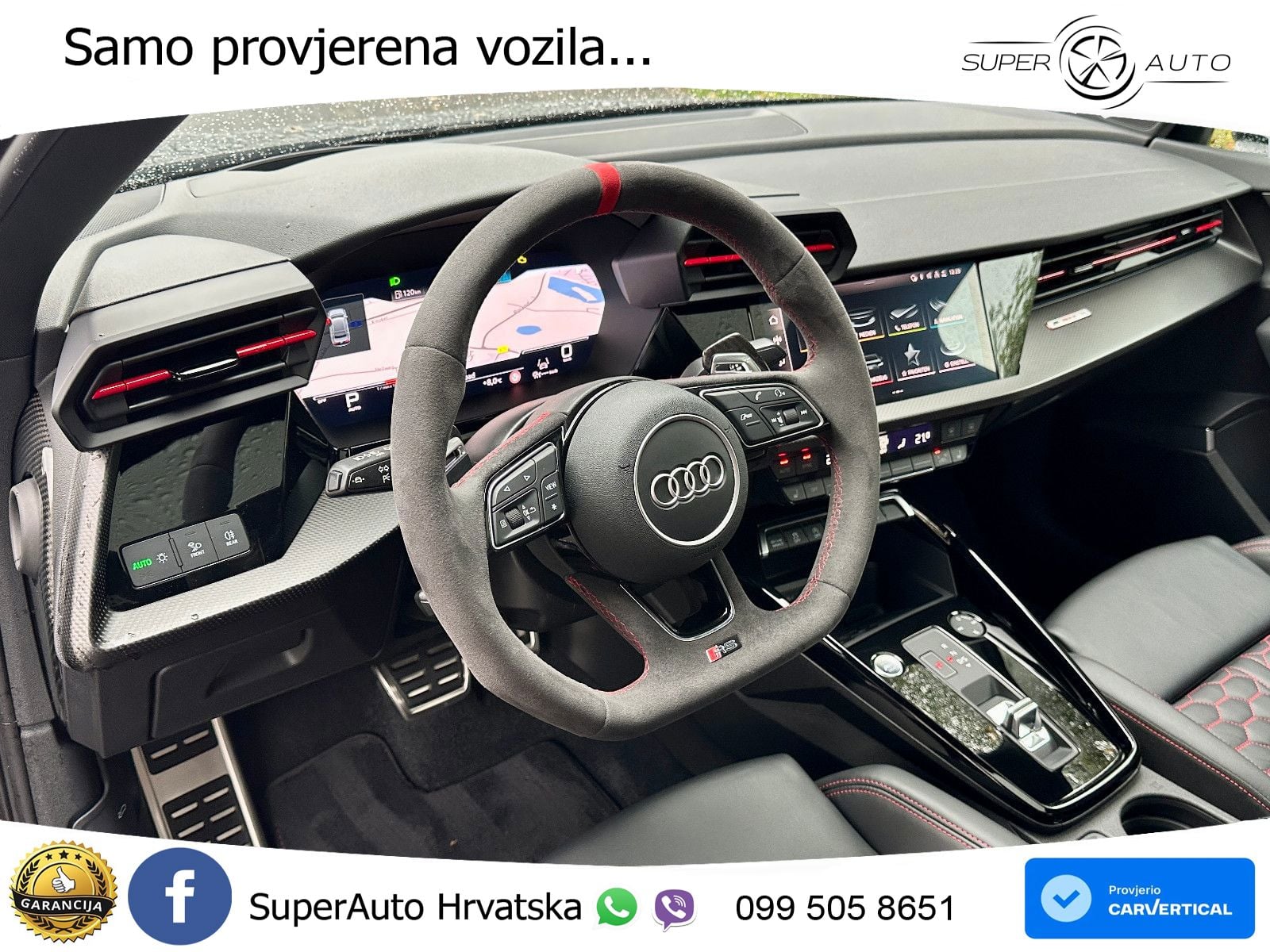 Audi RS3 Sedan 2.5 TFSI (400 KS) quattro S tronic ABT MATRIX+GR SJED+KAM
