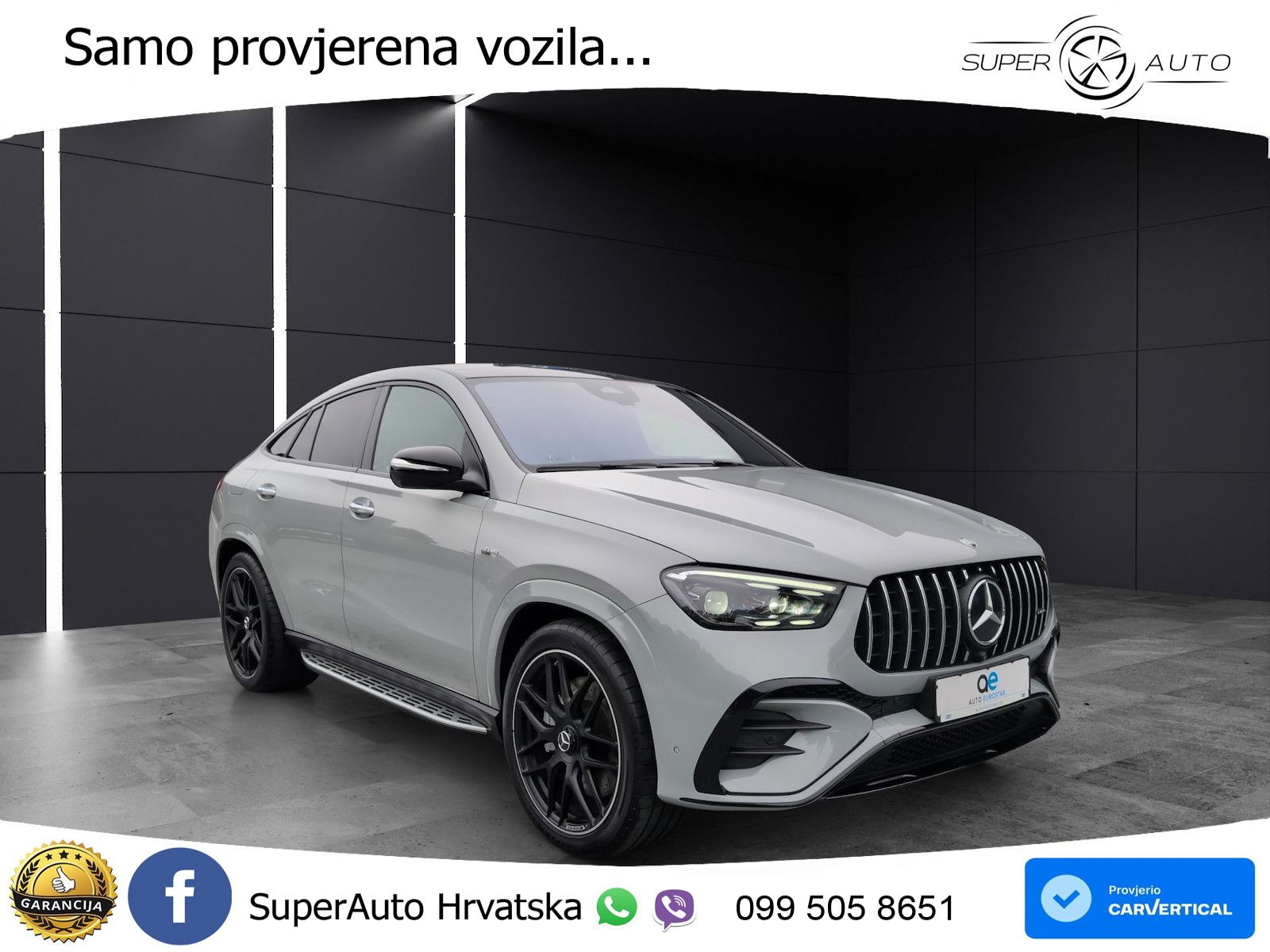Mercedes AMG GLE Coupe 53 (435 KS) EQ Boost 4MATIC+ AMG SPEEDSHIFT TCT 9G