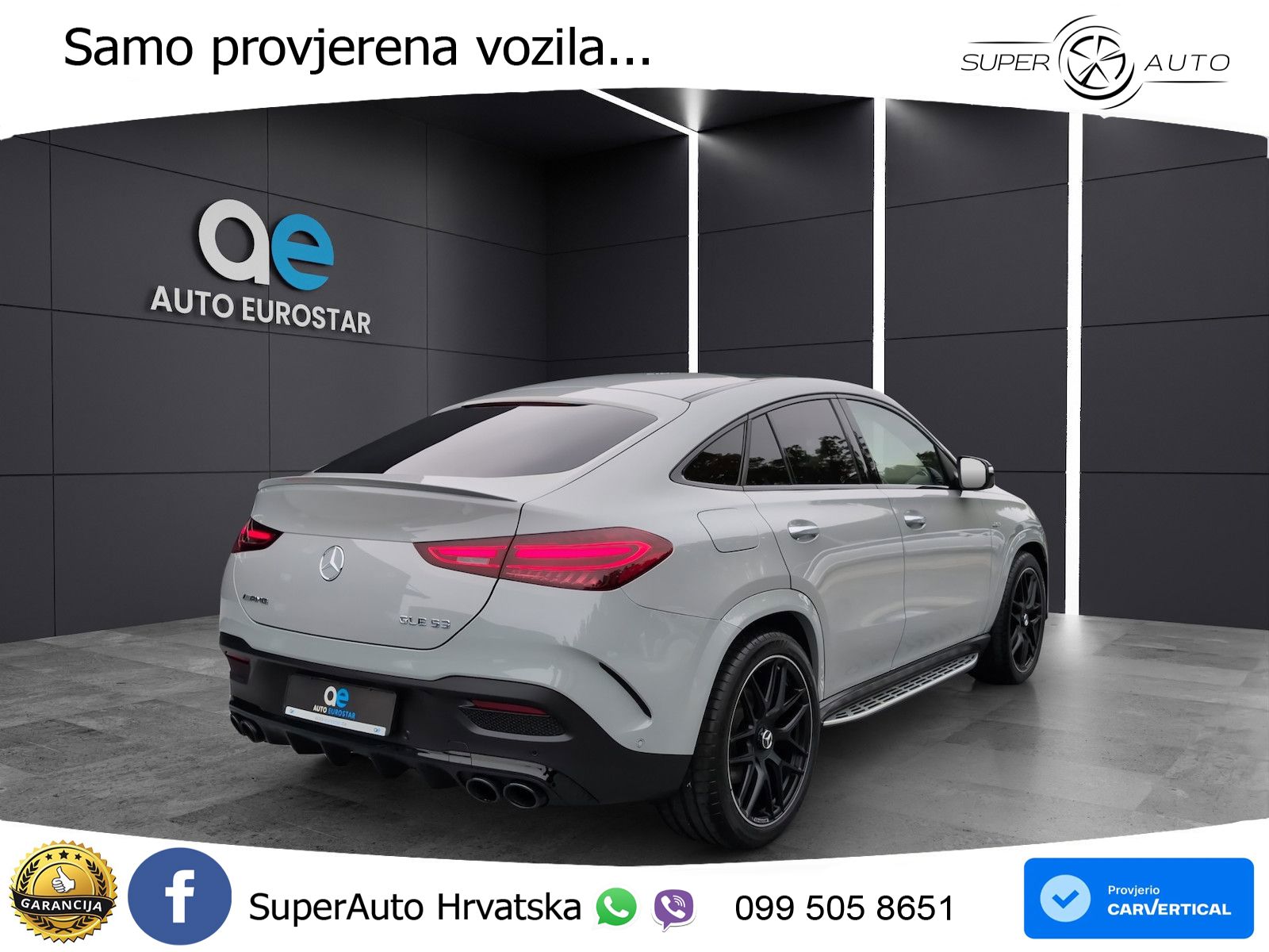 Mercedes AMG GLE Coupe 53 (435 KS) EQ Boost 4MATIC+ AMG SPEEDSHIFT TCT 9G
