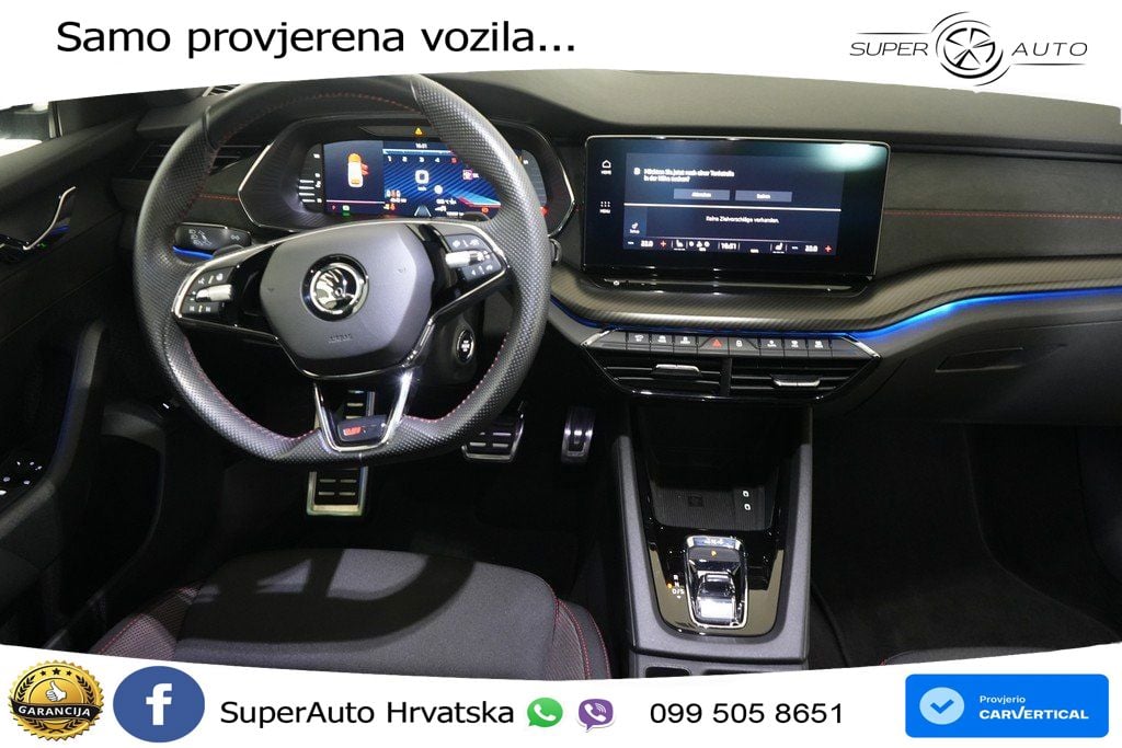 Škoda Octavia Combi RS 2.0 TDI (200 KS) 4x4 DSG MATRIX+GR SJED+KAM