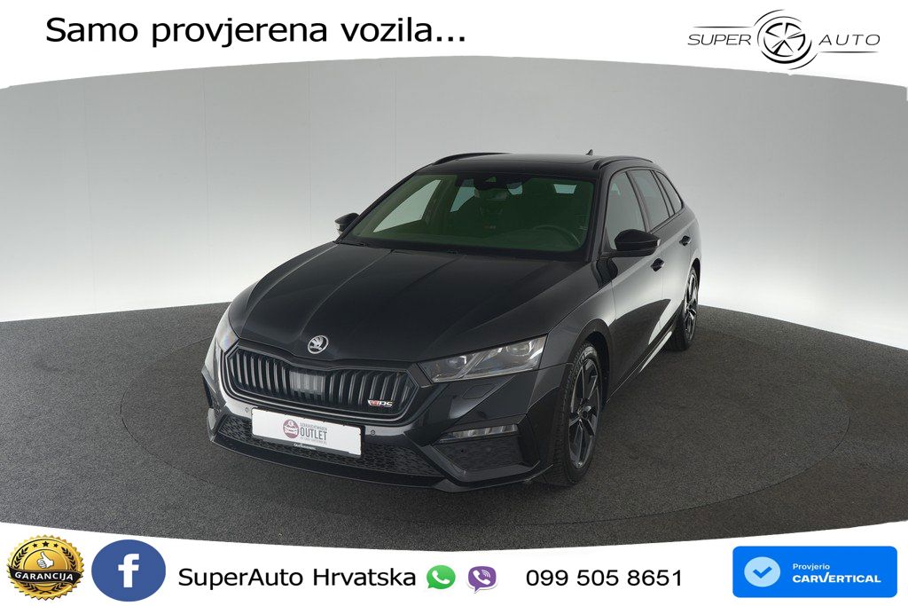 Škoda Octavia Combi RS 2.0 TDI (200 KS) 4x4 DSG MATRIX+GR SJED+KAM