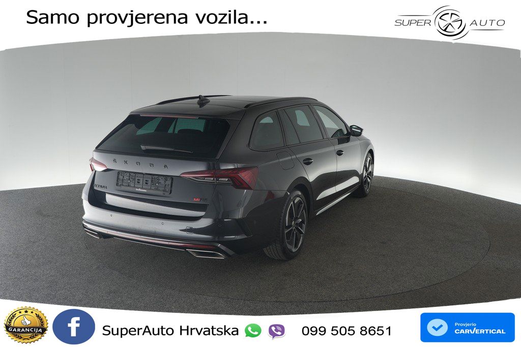 Škoda Octavia Combi RS 2.0 TDI (200 KS) 4x4 DSG MATRIX+GR SJED+KAM