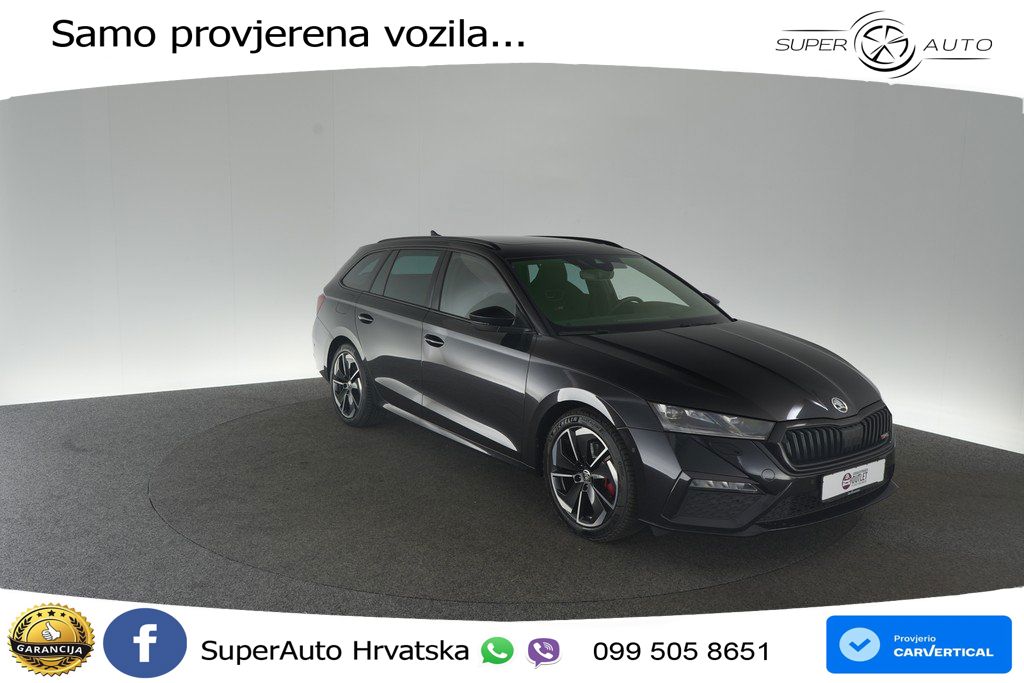 Škoda Octavia Combi RS 2.0 TDI (200 KS) 4x4 DSG MATRIX+GR SJED+KAM