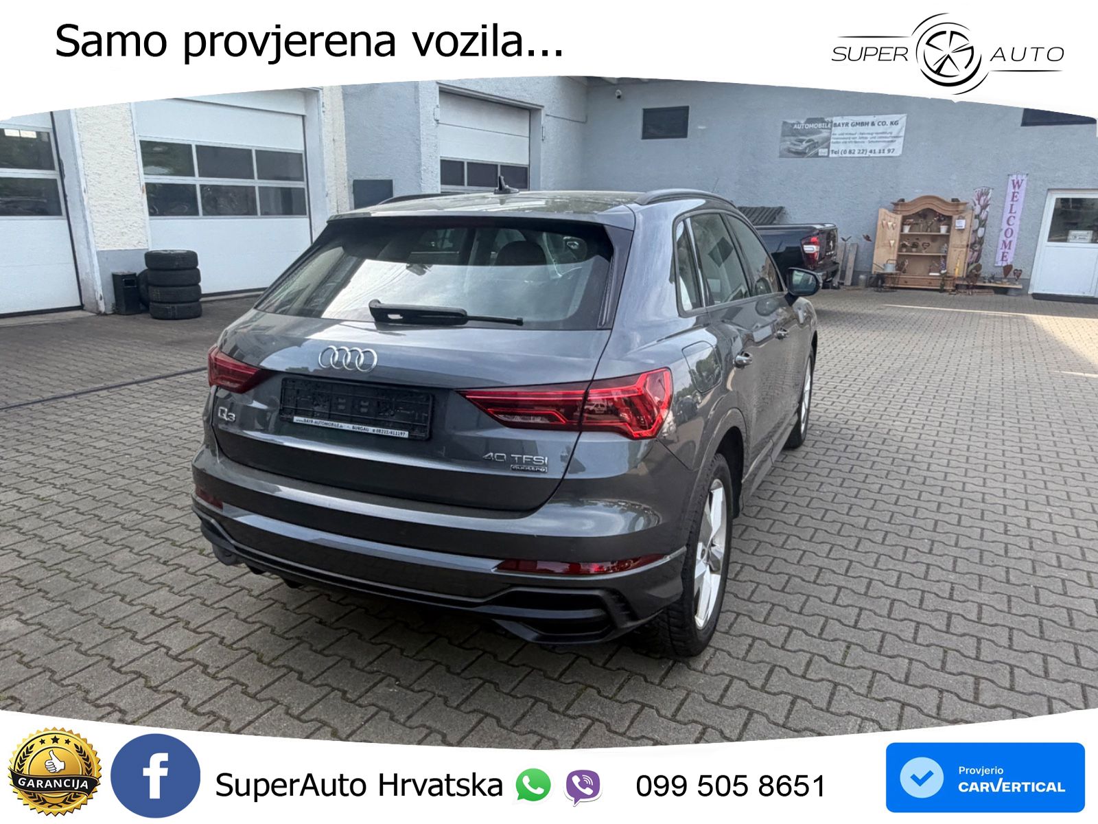 Audi Q3 40 TFSI (190 KS) quattro S tronic S line