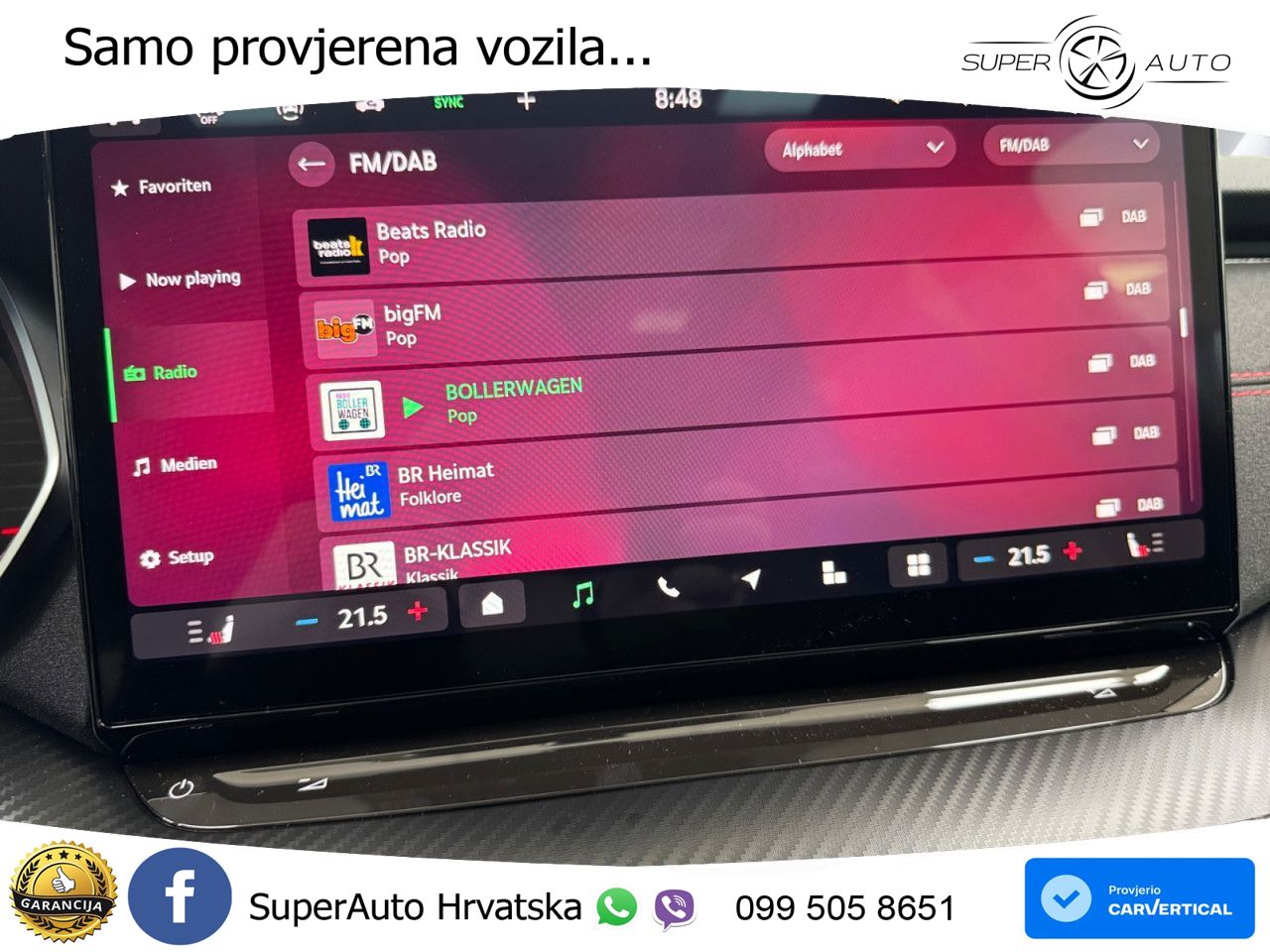 Škoda Octavia Combi RS 2.0 TSI (265 KS) DSG LED+GR SJED+ACC