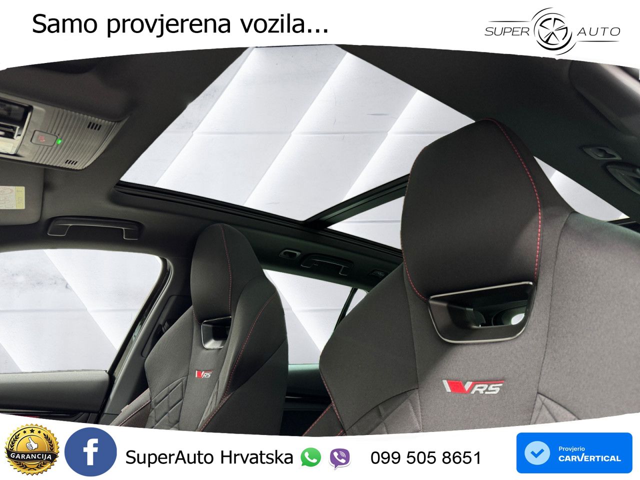 Škoda Octavia Combi RS 2.0 TSI (265 KS) DSG LED+GR SJED+ACC