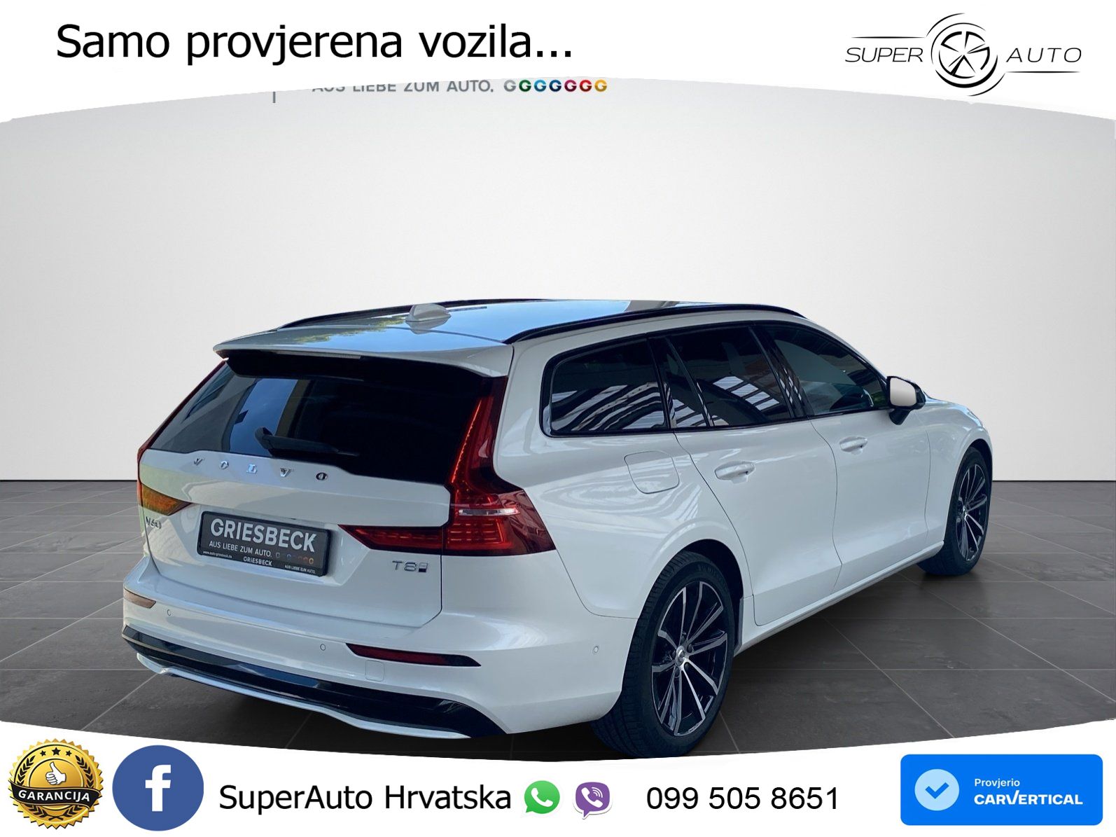 Volvo V60 2.0 T8 AWD Geartronic LED+GR SJED+ACC