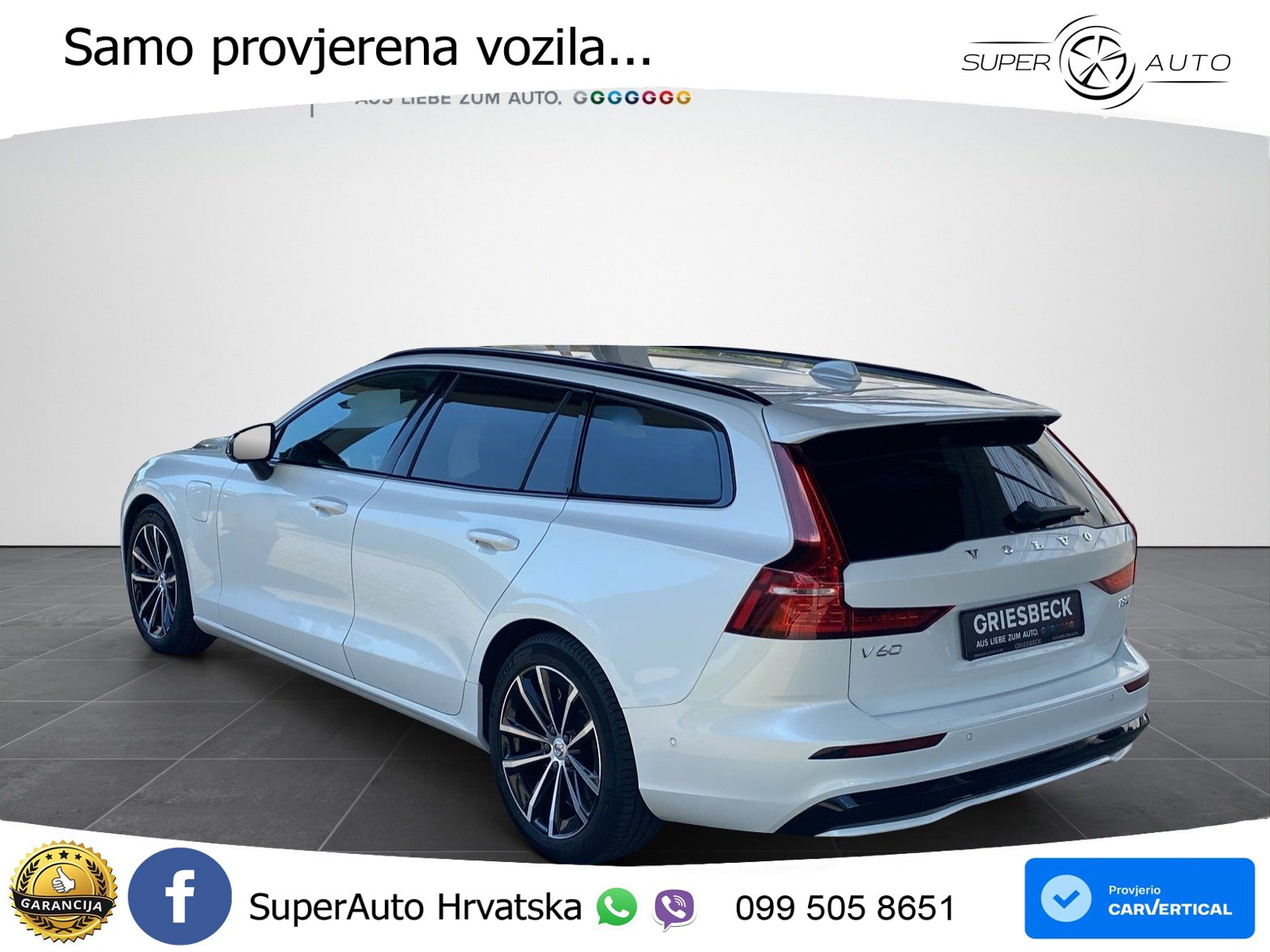 Volvo V60 2.0 T8 AWD Geartronic LED+GR SJED+ACC
