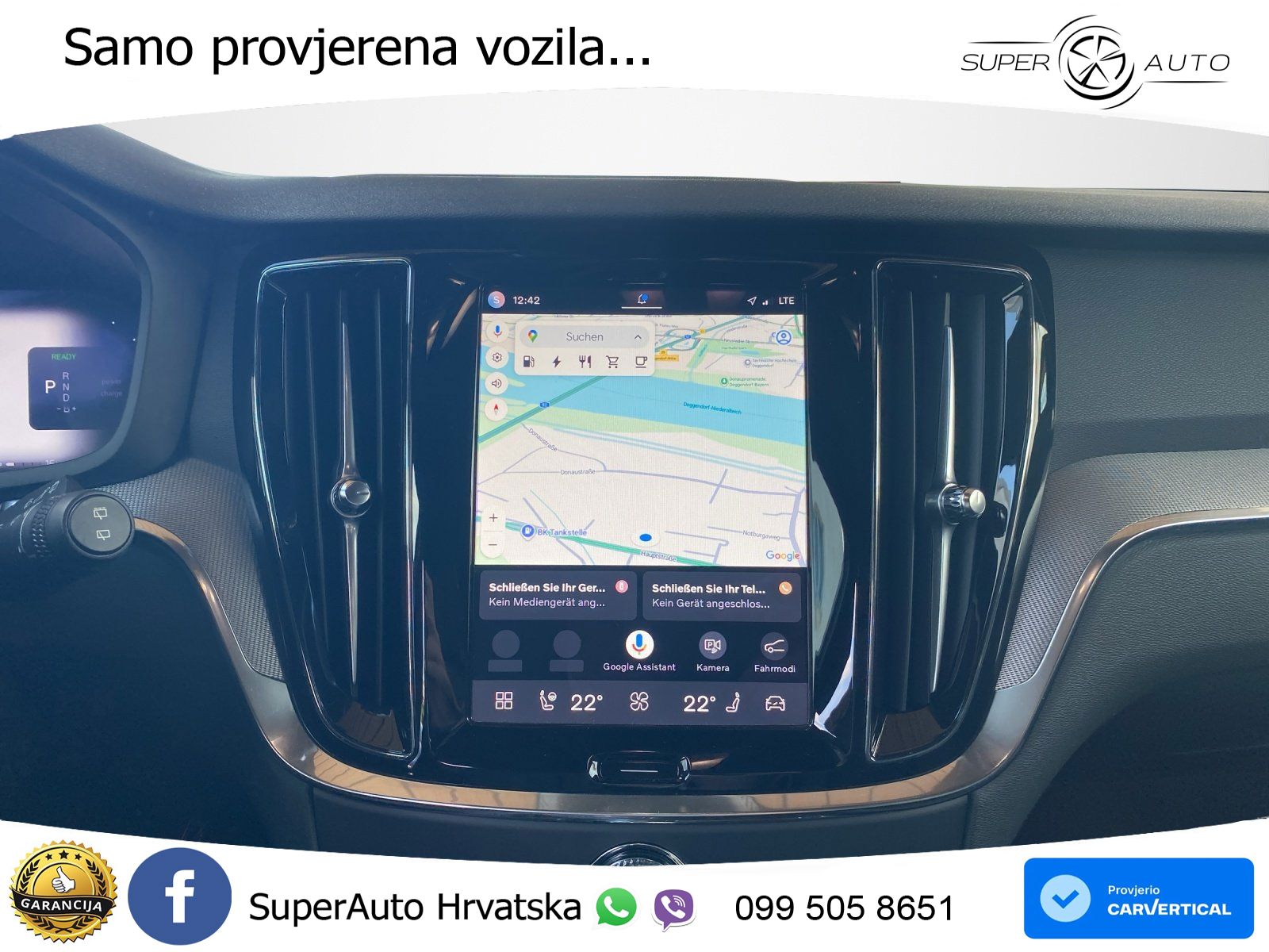 Volvo V60 2.0 T8 AWD Geartronic LED+GR SJED+ACC
