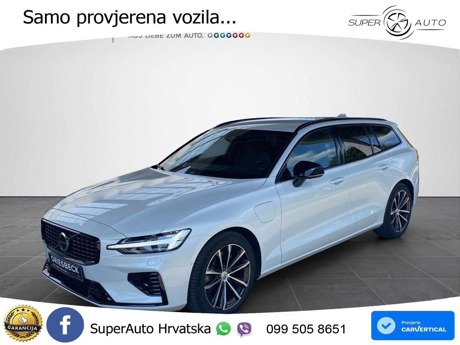 Volvo V60 2.0 T8 AWD Geartronic LED+GR SJED+ACC