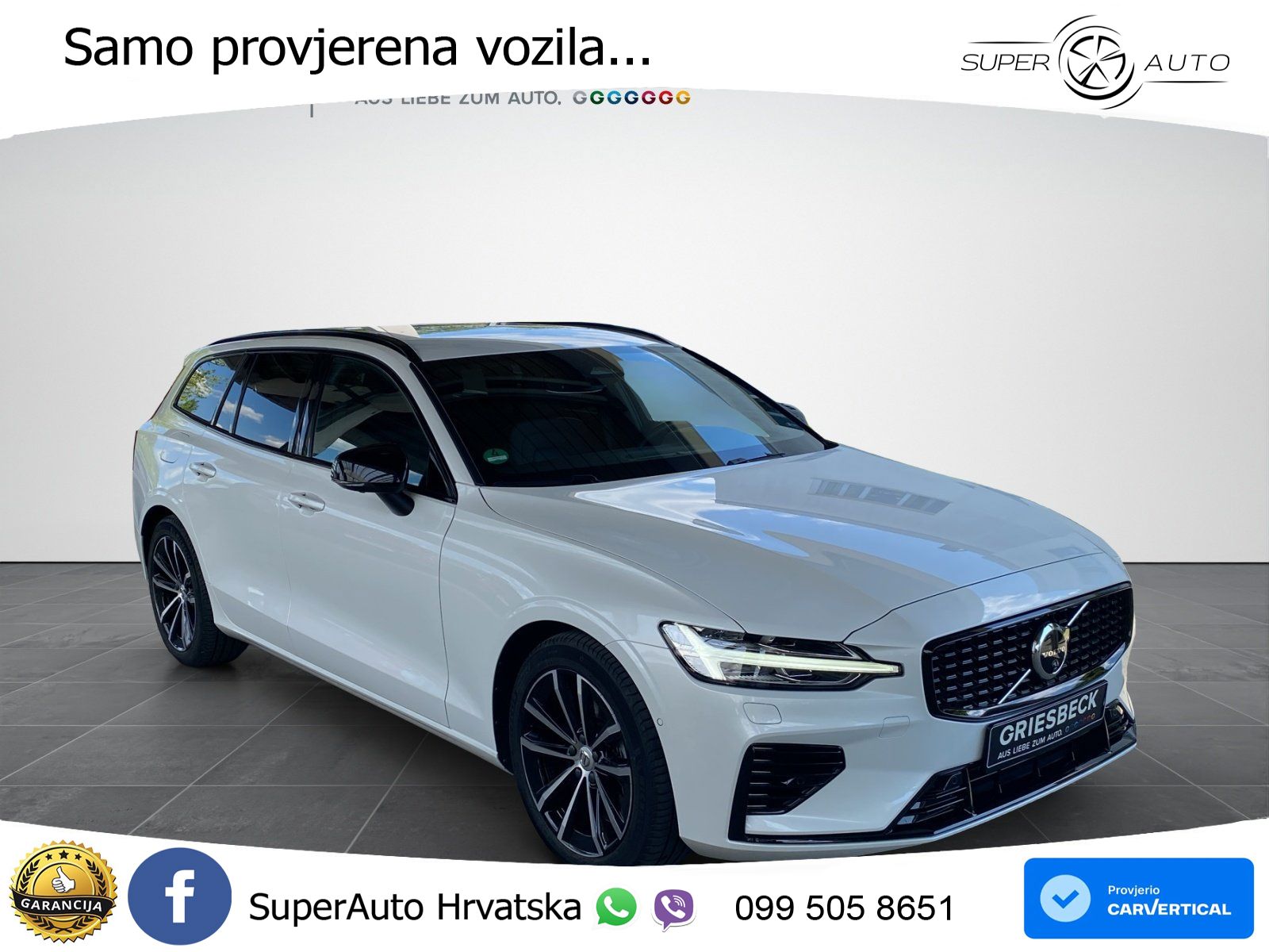 Volvo V60 2.0 T8 AWD Geartronic LED+GR SJED+ACC
