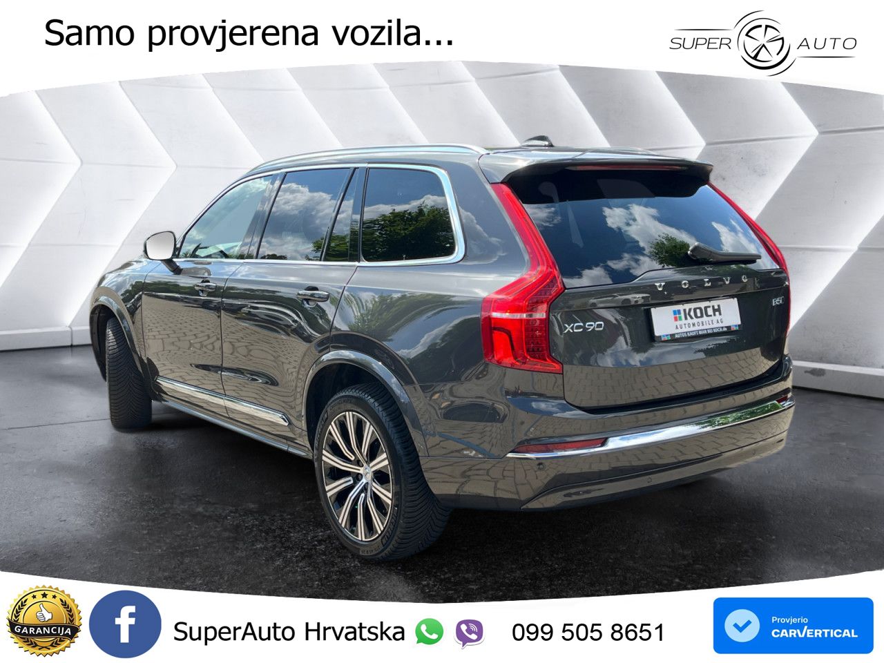 Volvo XC90 2.0 B5 Diesel AWD Automatic ACC+GR SJED+360+PANO