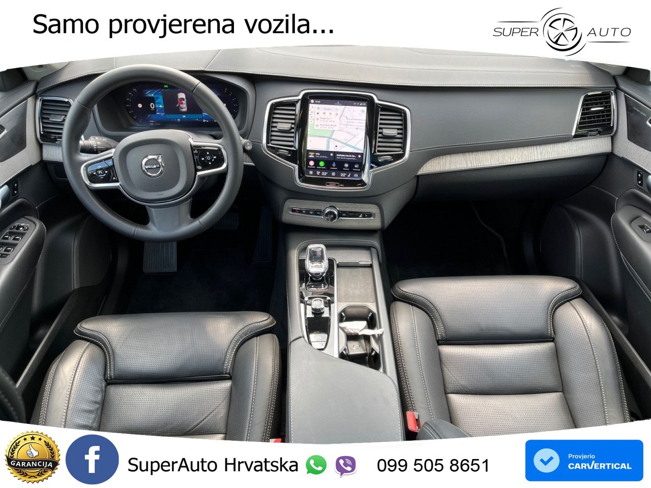 Volvo XC90 2.0 B5 Diesel AWD Automatic ACC+GR SJED+360+PANO