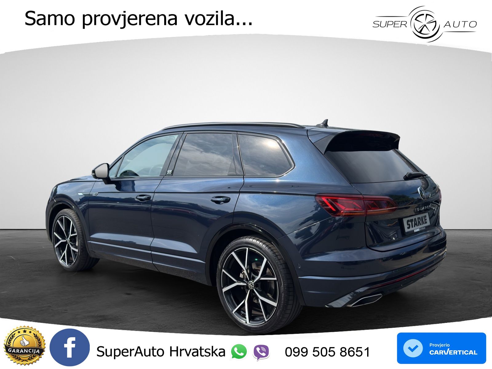 Volkswagen Touareg 3.0 V6 TDI (286 KS) 4MOTION Tiptronic ZRAČNI+ACC+GR SJED+KAM+PANO