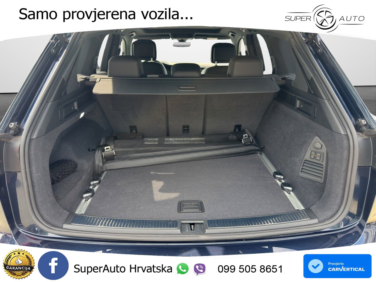 Volkswagen Touareg 3.0 V6 TDI (286 KS) 4MOTION Tiptronic ZRAČNI+ACC+GR SJED+KAM+PANO