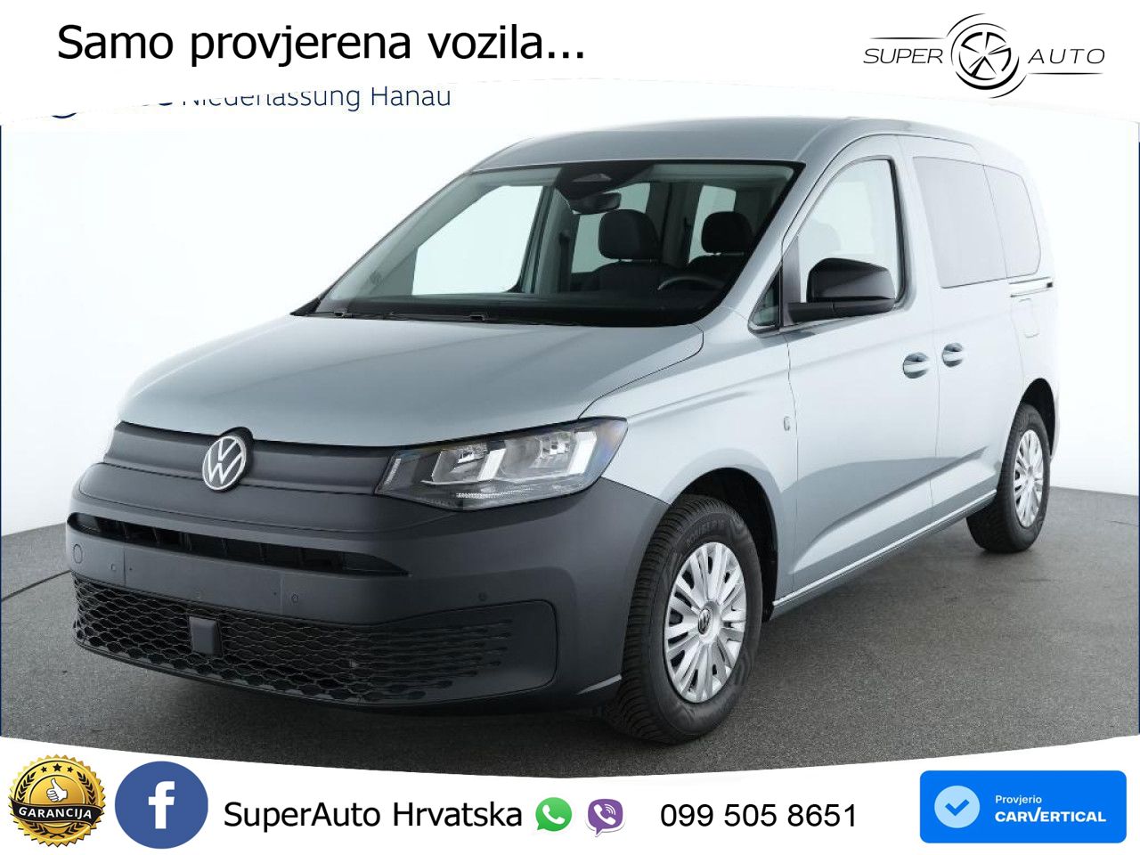 Volkswagen Caddy Basis-Modell Kamera Sitzheizung Klima ZV 102 KS