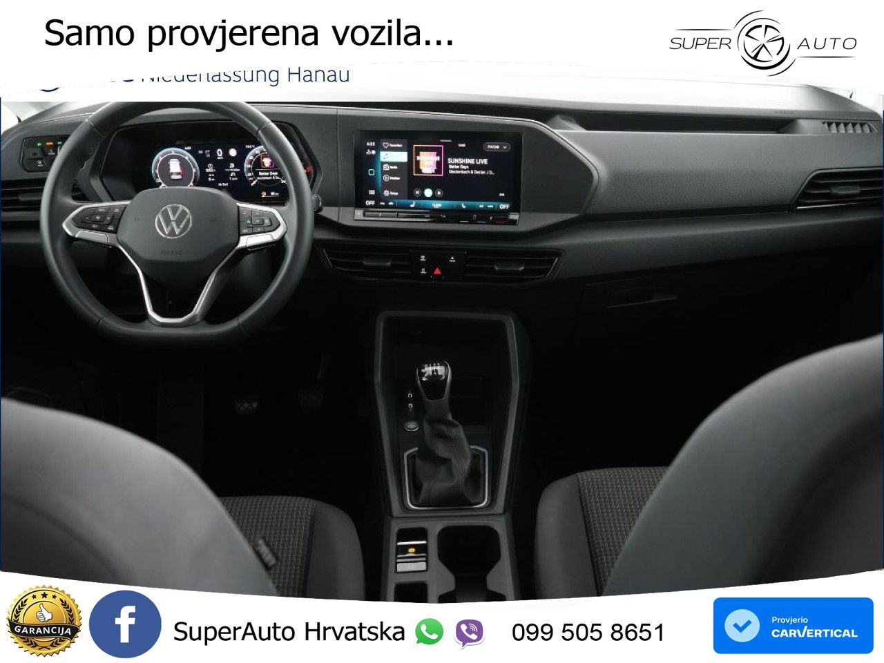 Volkswagen Caddy Basis-Modell Kamera Sitzheizung Klima ZV 102 KS