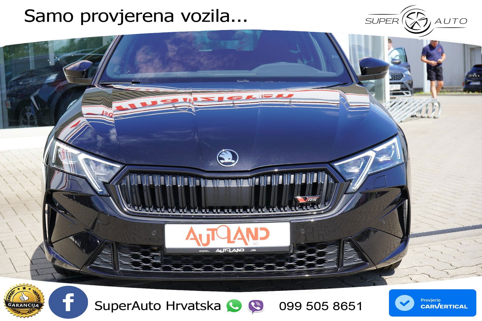 Škoda Octavia Combi RS 2.0 TSI (265 KS) DSG LED+GR SJED+ACC