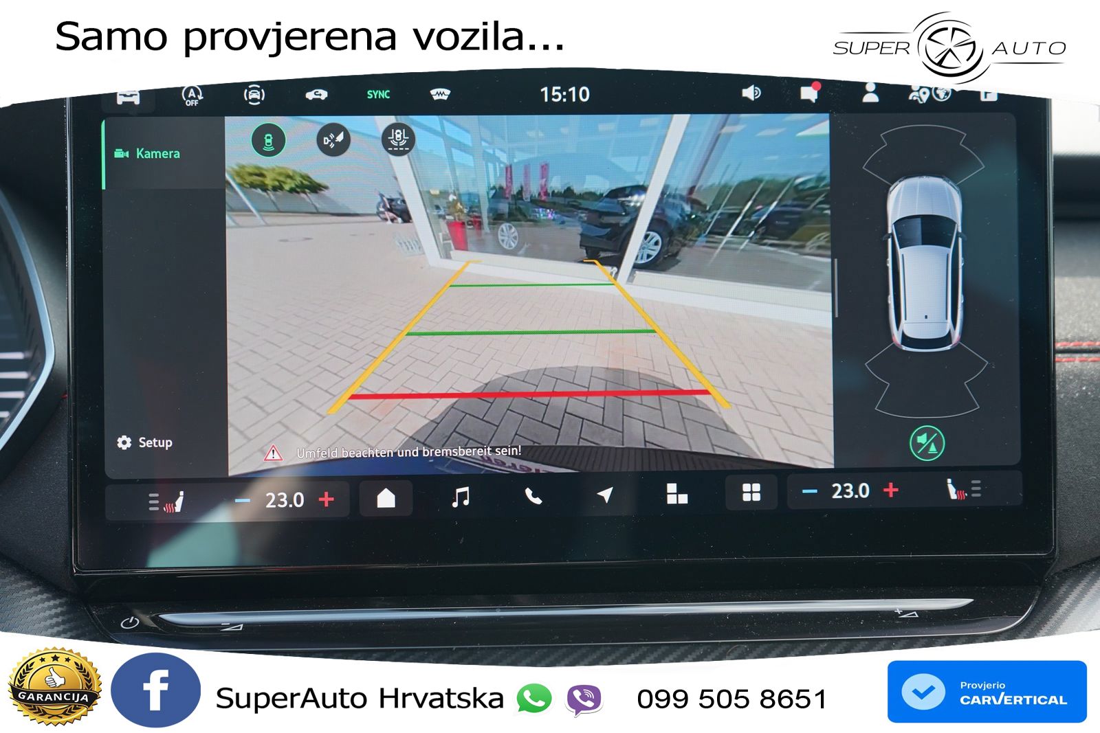 Škoda Octavia Combi RS 2.0 TSI (265 KS) DSG LED+GR SJED+ACC