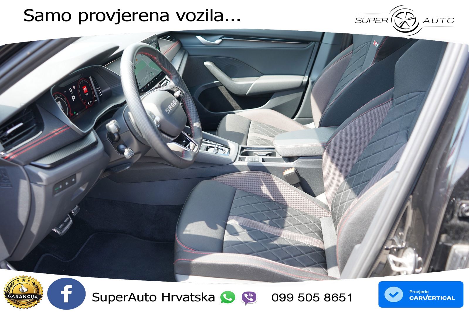 Škoda Octavia Combi RS 2.0 TSI (265 KS) DSG LED+GR SJED+ACC