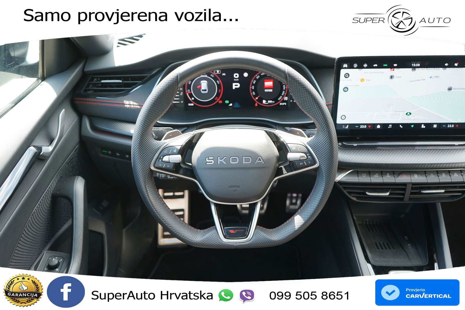 Škoda Octavia Combi RS 2.0 TSI (265 KS) DSG LED+GR SJED+ACC