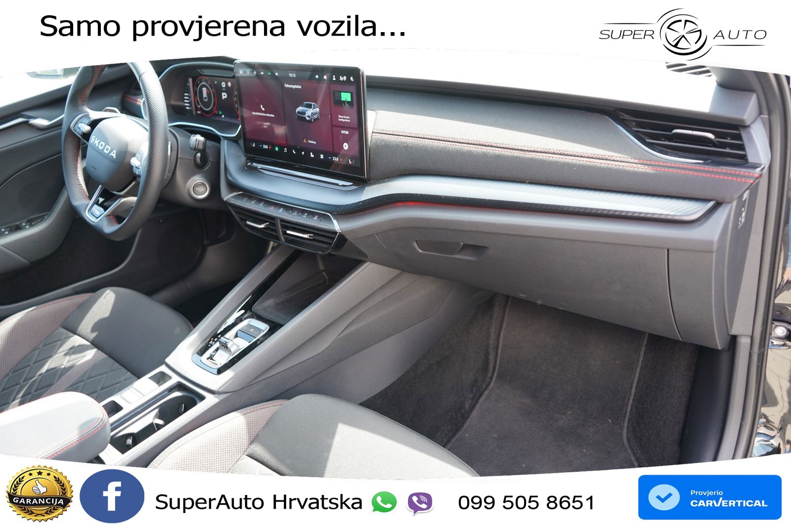 Škoda Octavia Combi RS 2.0 TSI (265 KS) DSG LED+GR SJED+ACC