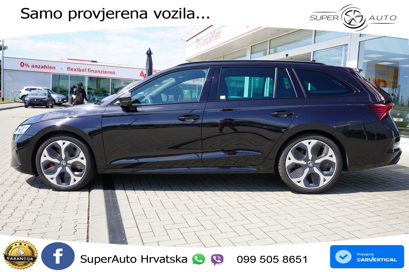 Škoda Octavia Combi RS 2.0 TSI (265 KS) DSG LED+GR SJED+ACC