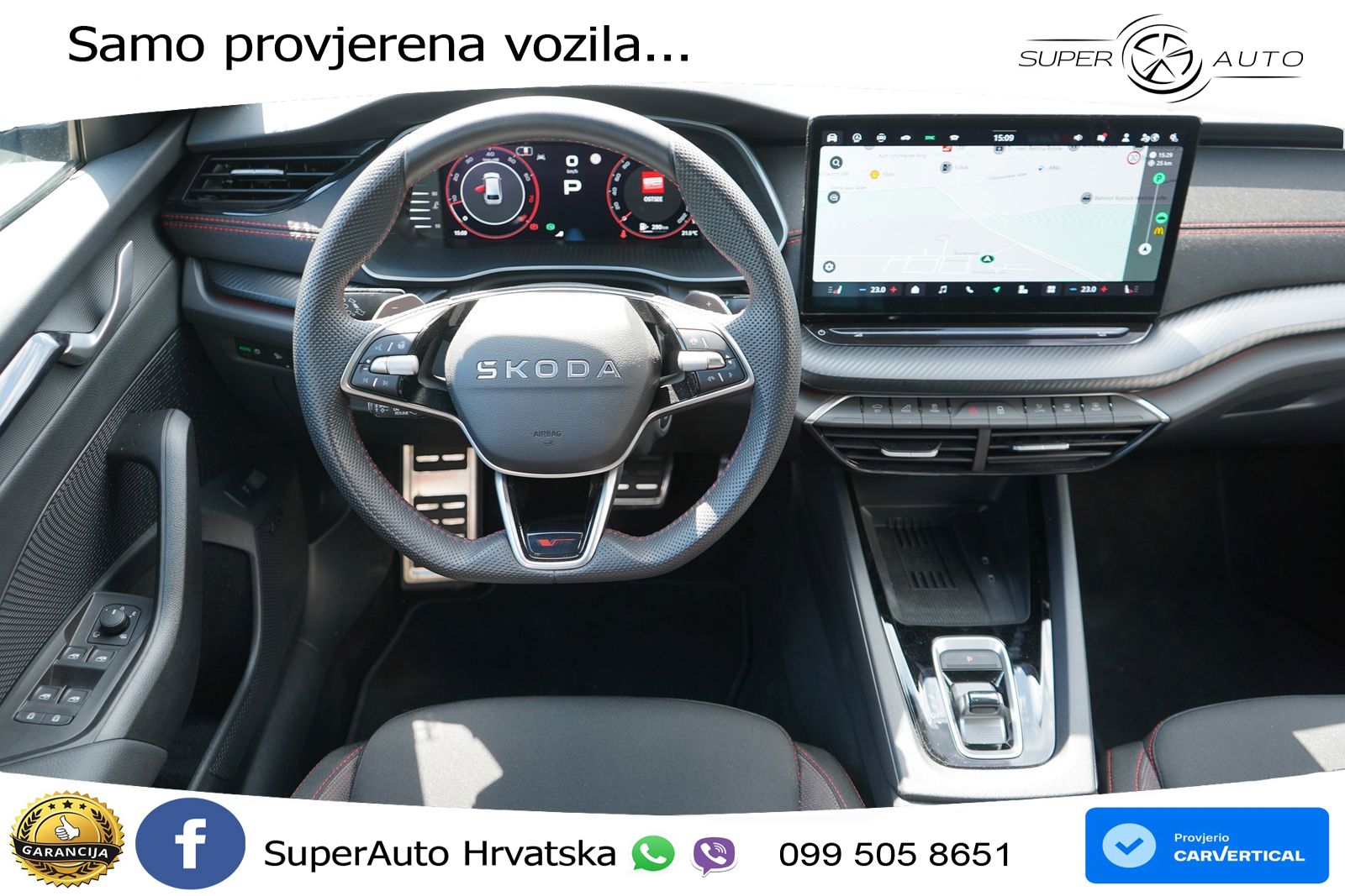 Škoda Octavia Combi RS 2.0 TSI (265 KS) DSG LED+GR SJED+ACC