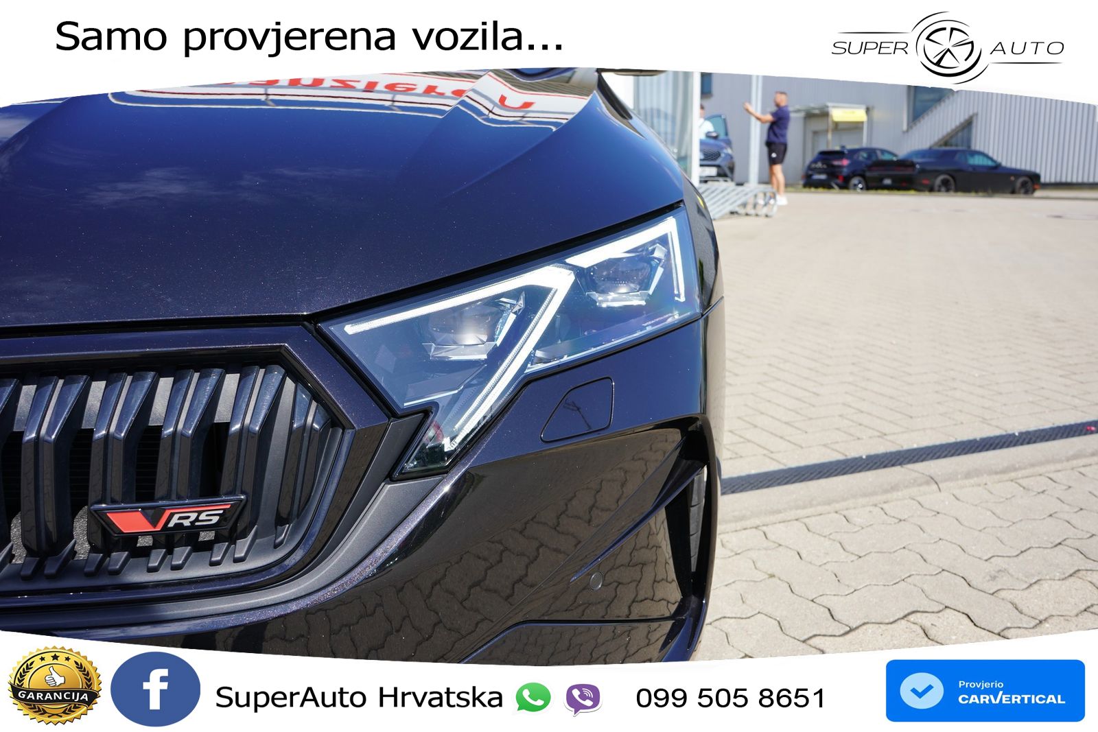 Škoda Octavia Combi RS 2.0 TSI (265 KS) DSG LED+GR SJED+ACC