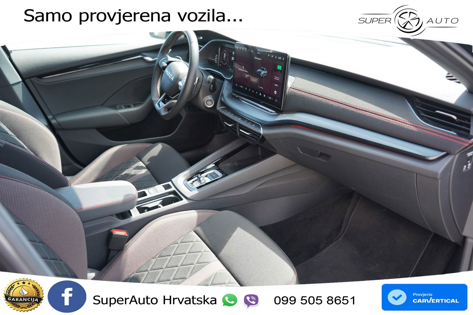 Škoda Octavia Combi RS 2.0 TSI (265 KS) DSG LED+GR SJED+ACC
