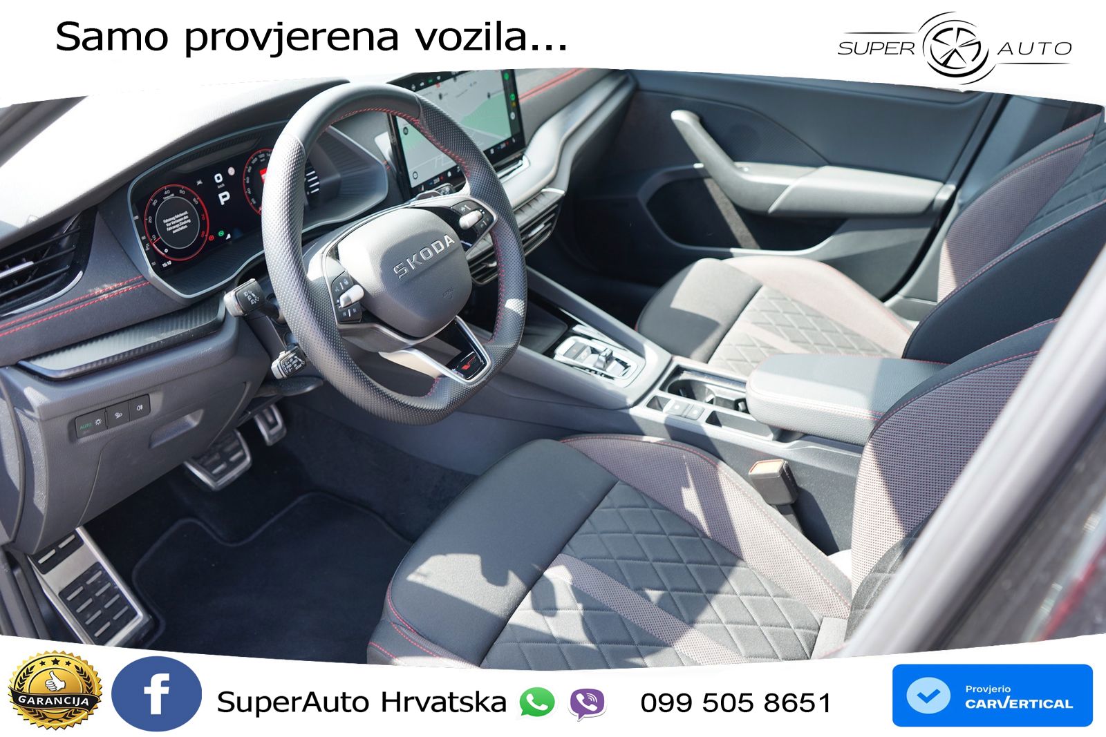 Škoda Octavia Combi RS 2.0 TSI (265 KS) DSG LED+GR SJED+ACC