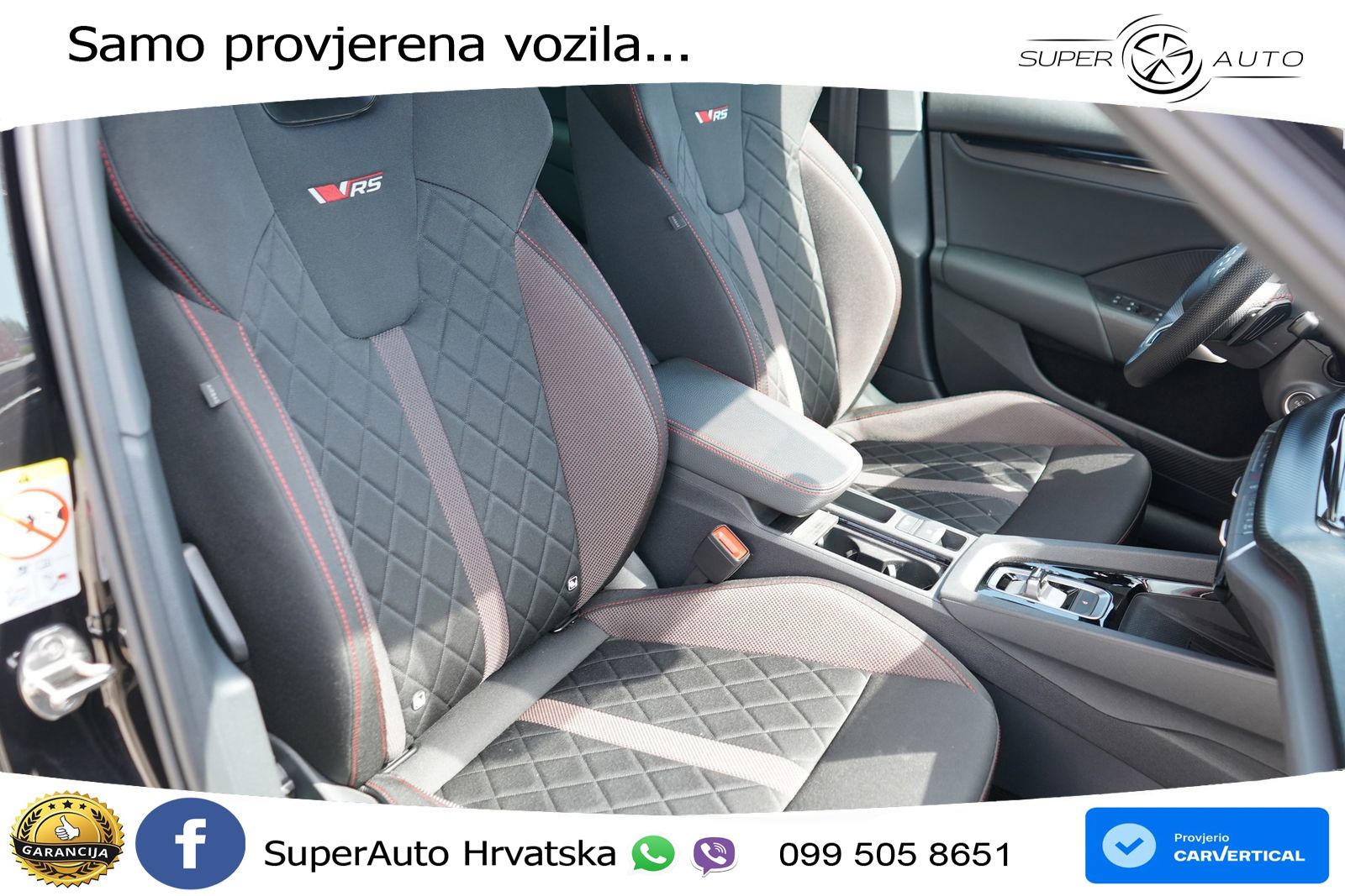 Škoda Octavia Combi RS 2.0 TSI (265 KS) DSG LED+GR SJED+ACC