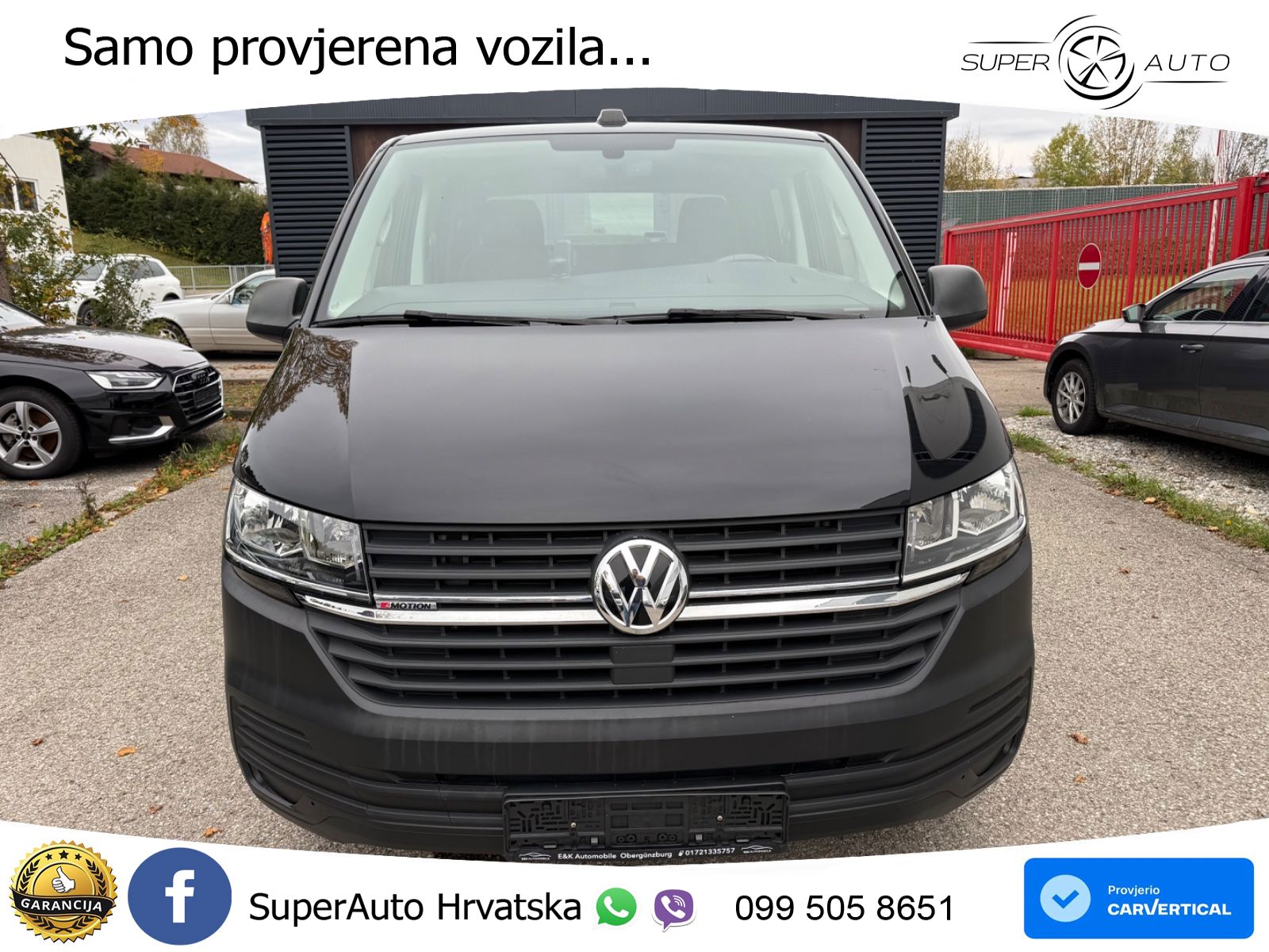Volkswagen T6.1 Transporter Pritsche 4MOTION lang Doppelkab 150 KS