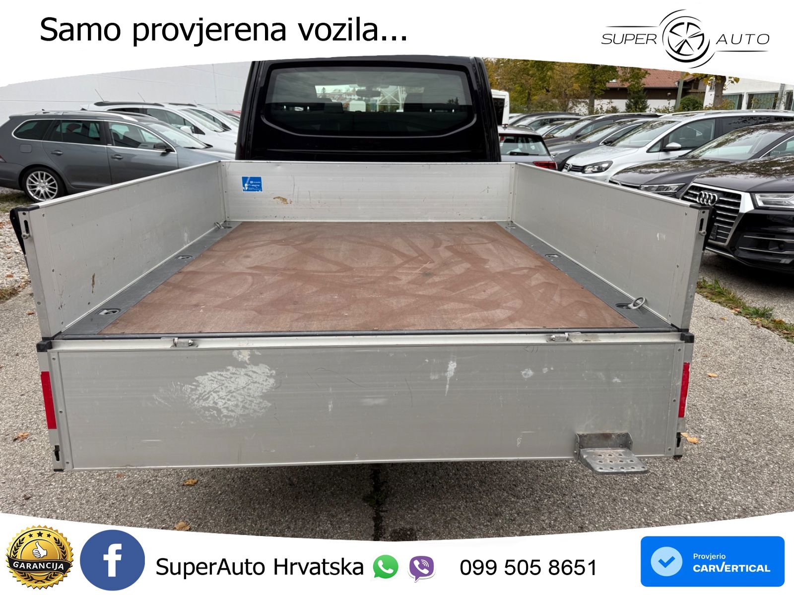 Volkswagen T6.1 Transporter Pritsche 4MOTION lang Doppelkab 150 KS