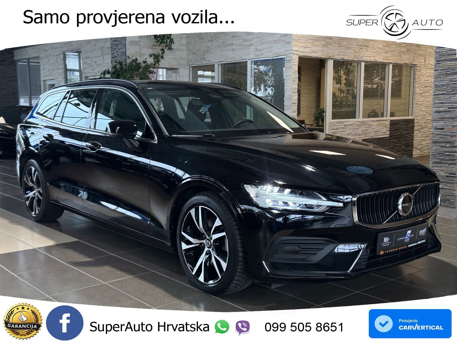 Volvo V60 2.0 B4 Benzin DCT LED+GR SJED+ACC