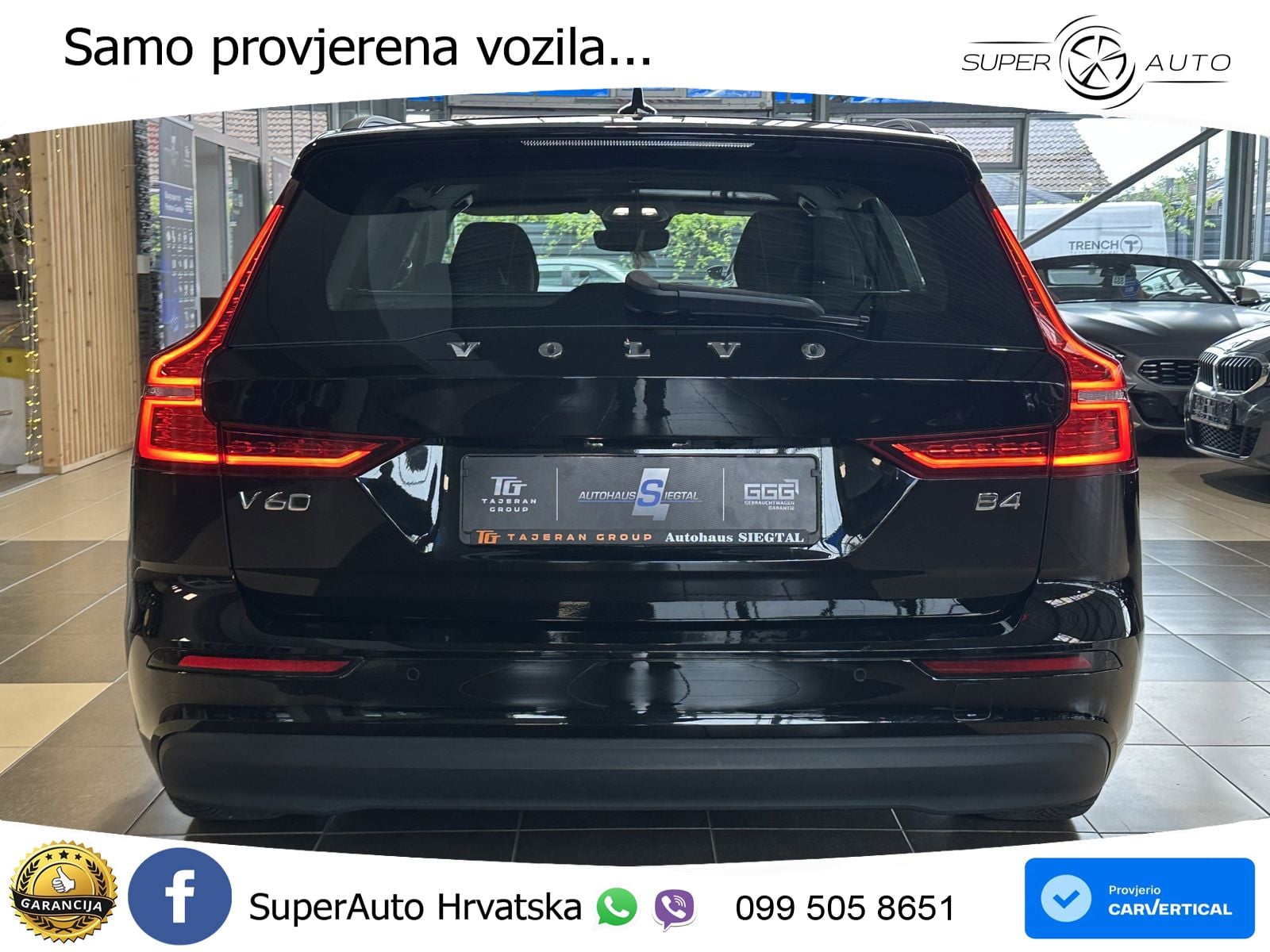 Volvo V60 2.0 B4 Benzin DCT LED+GR SJED+ACC