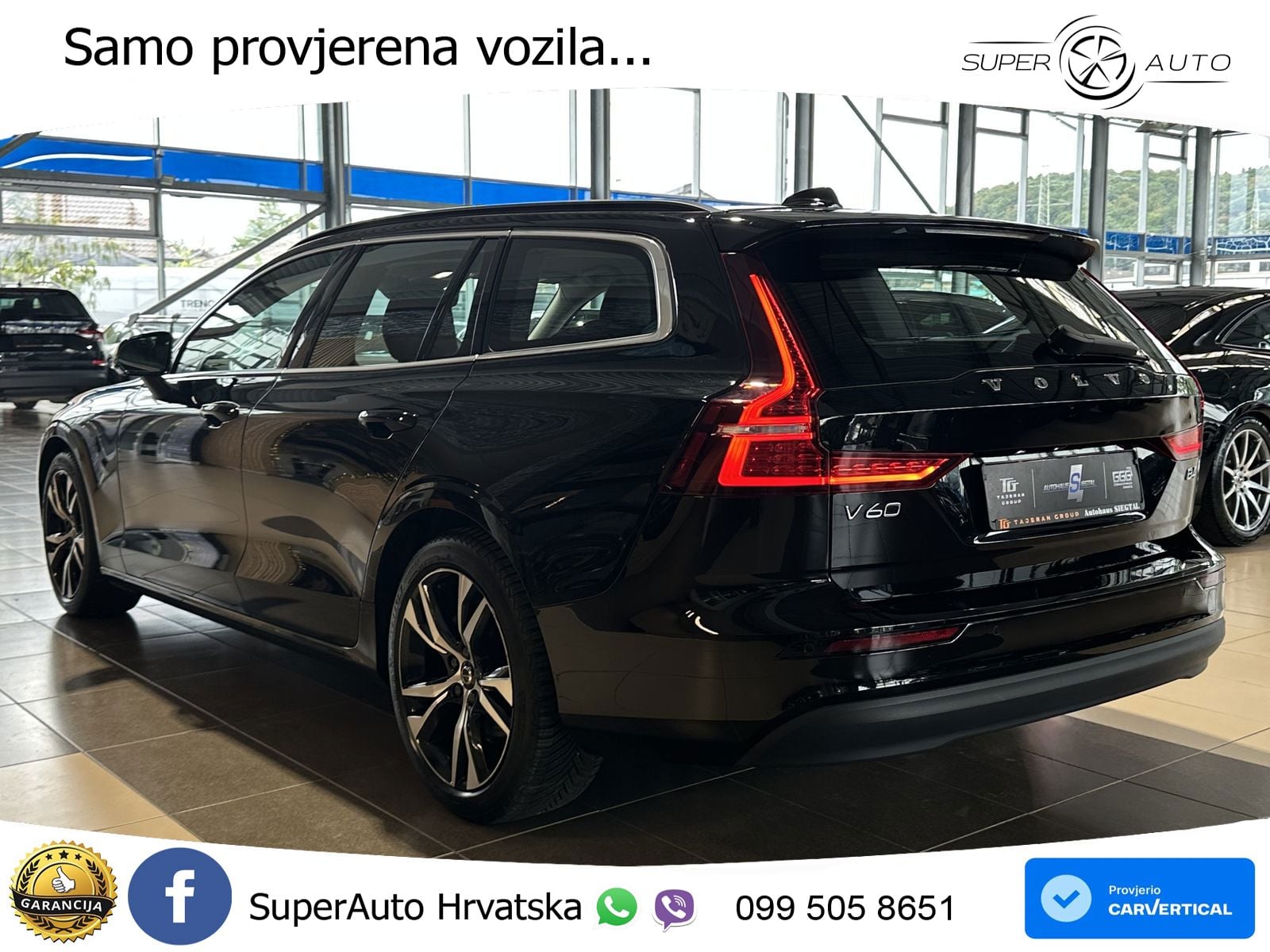 Volvo V60 2.0 B4 Benzin DCT LED+GR SJED+ACC