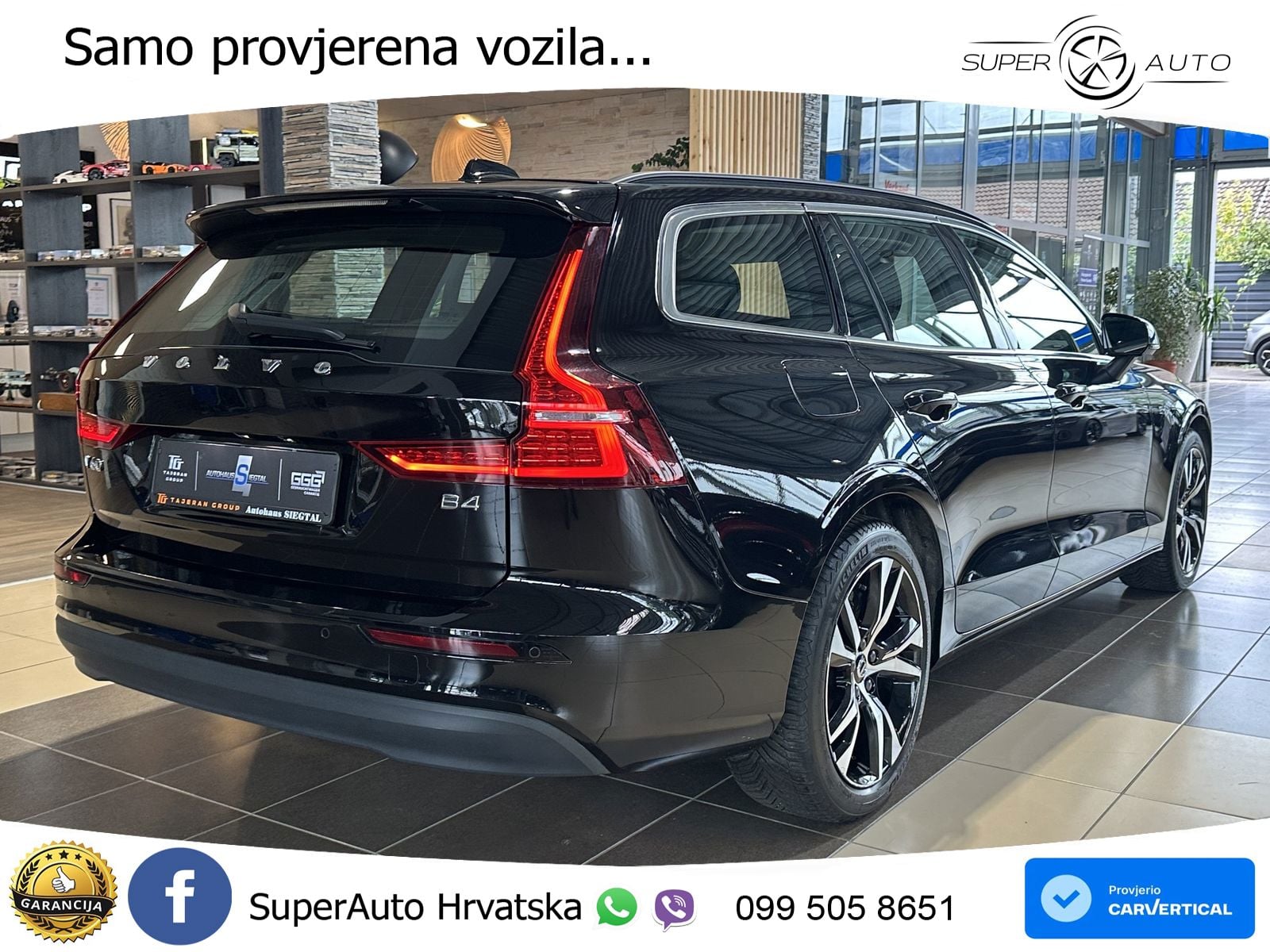 Volvo V60 2.0 B4 Benzin DCT LED+GR SJED+ACC