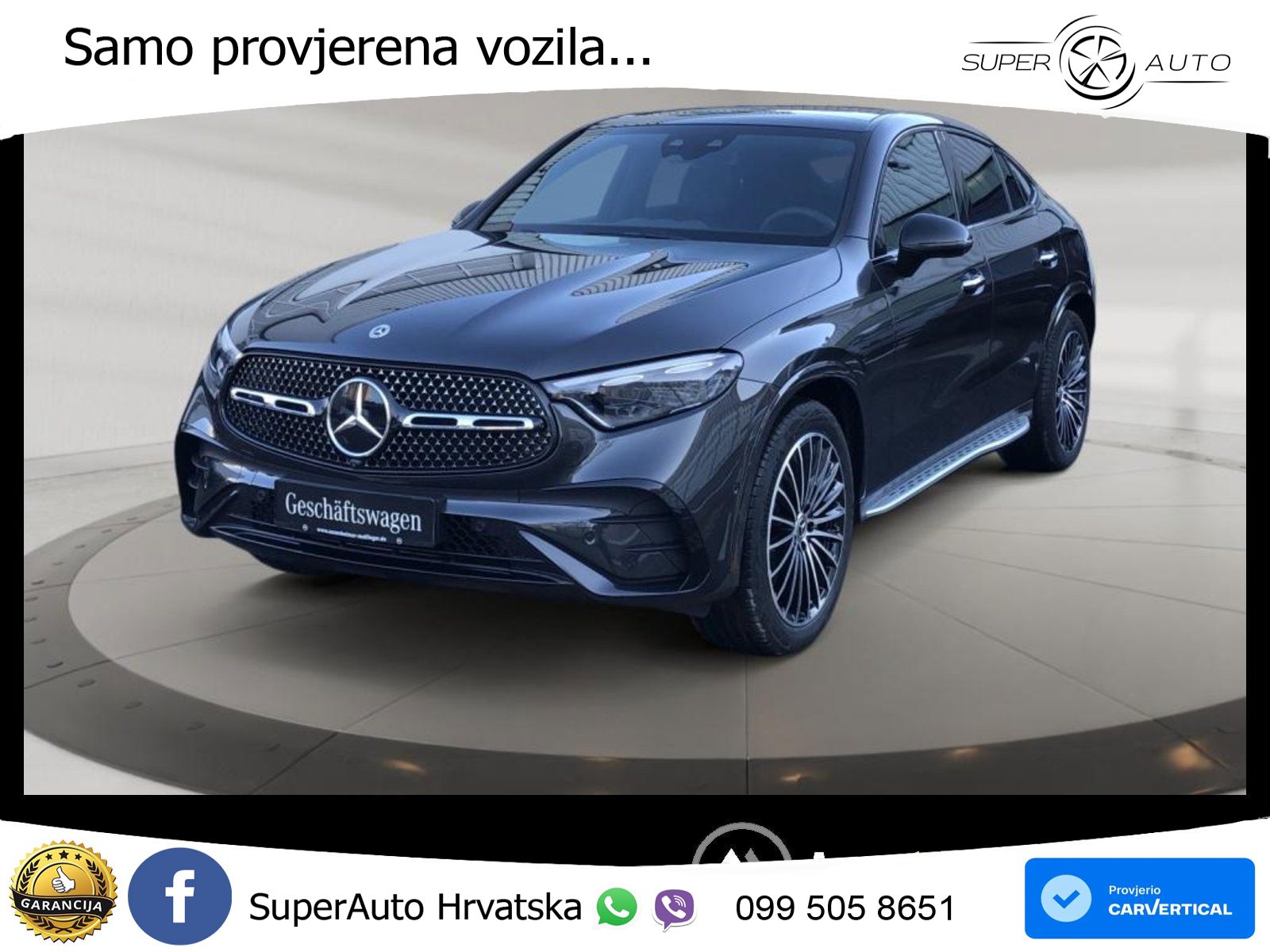 Mercedes GLC Coupe 300 (258 KS) 4MATIC 9G-TRONIC AMG ACC+GR SJED+360+PANO