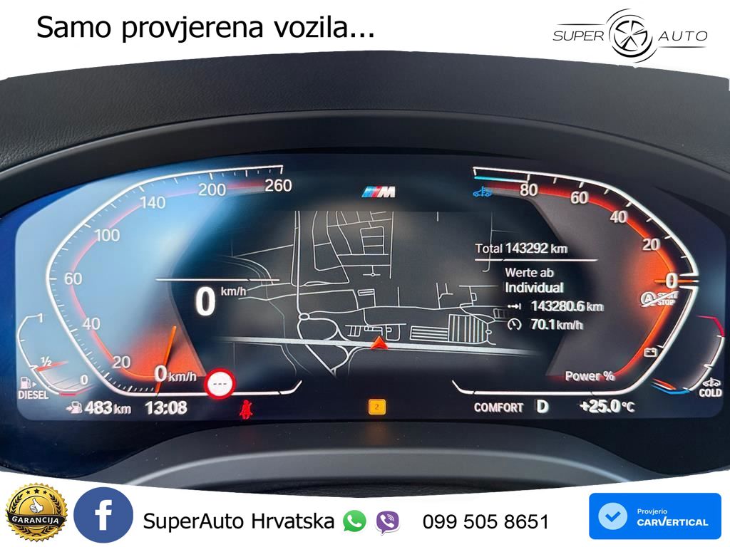 BMW X3 20d xDrive Steptronic M Sport LED+GR SJED+ACC