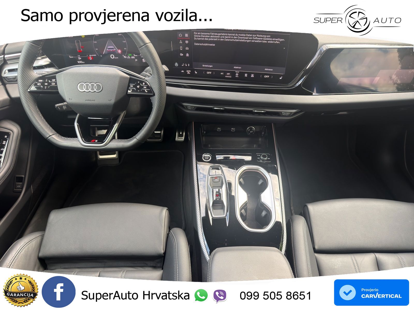 Audi A6 2.0 TDI (204 KS) quattro S tronic S line LED+GR SJED+ACC