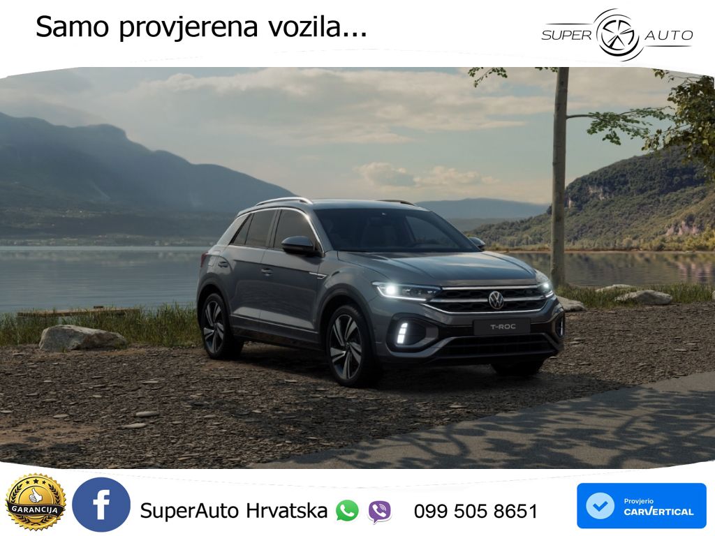 Volkswagen T-Roc 1.5 TSI (150 KS) DSG LED+GR SJED+ACC