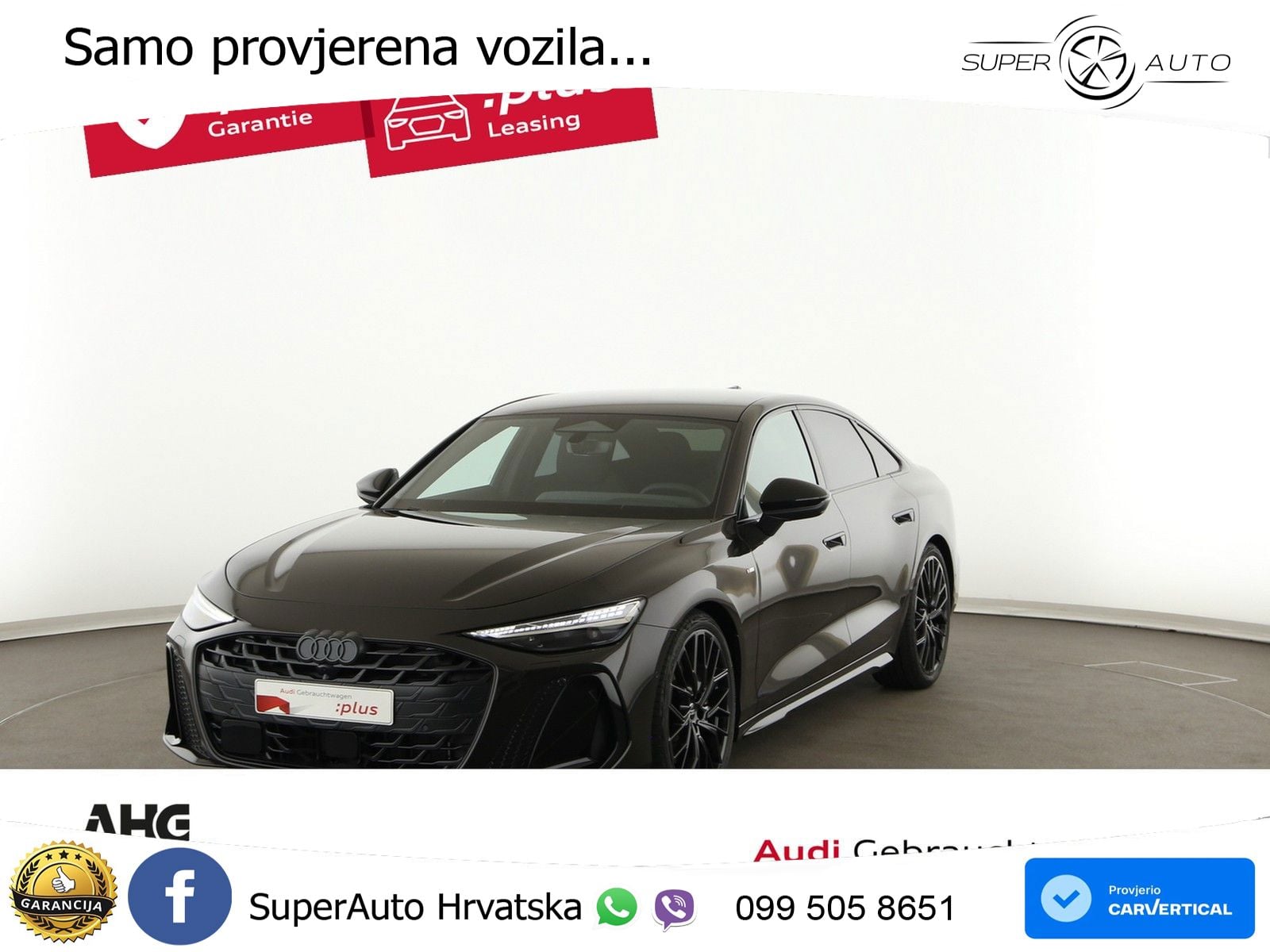 Audi A6 2.0 TDI (204 KS) quattro S tronic ZRAČNI+ACC+GR SJED+KAM+PANO