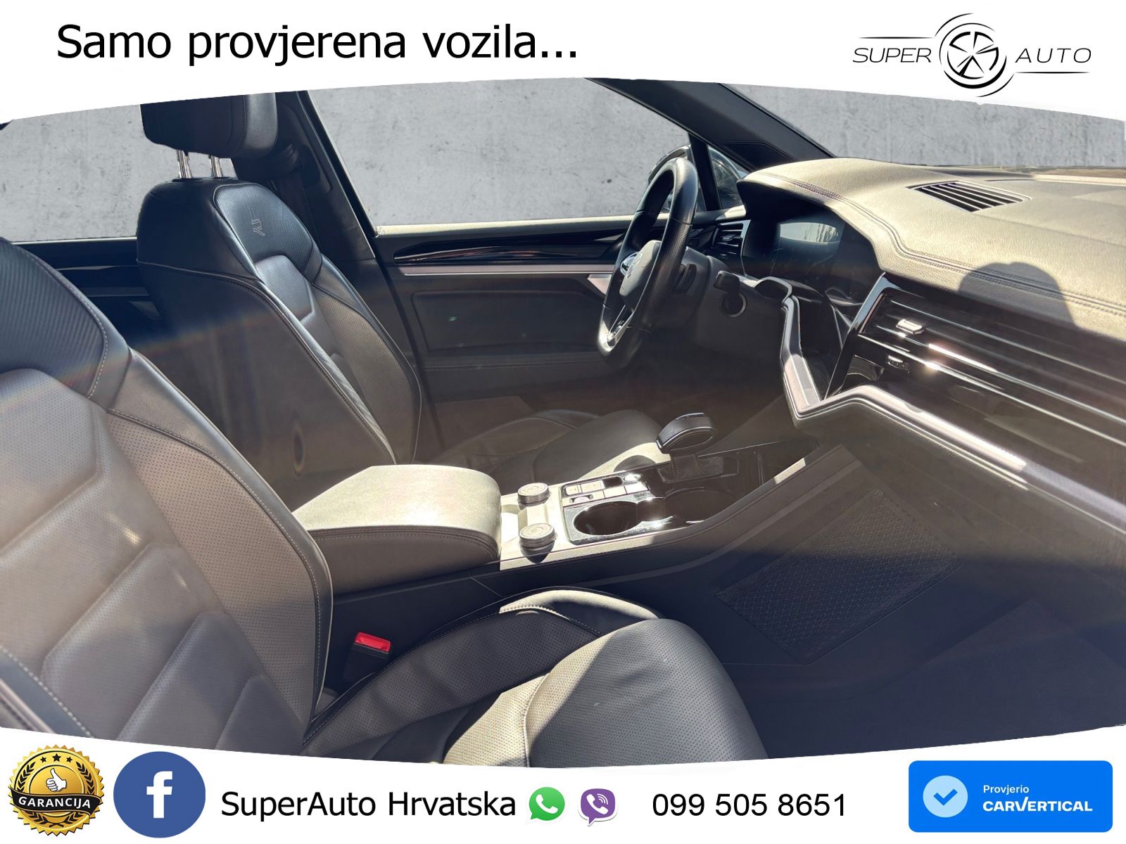 Volkswagen Touareg 3.0 V6 TDI (286 KS) 4MOTION Tiptronic R-Line ZRAČNI+ACC+4xGR SJED+KAM