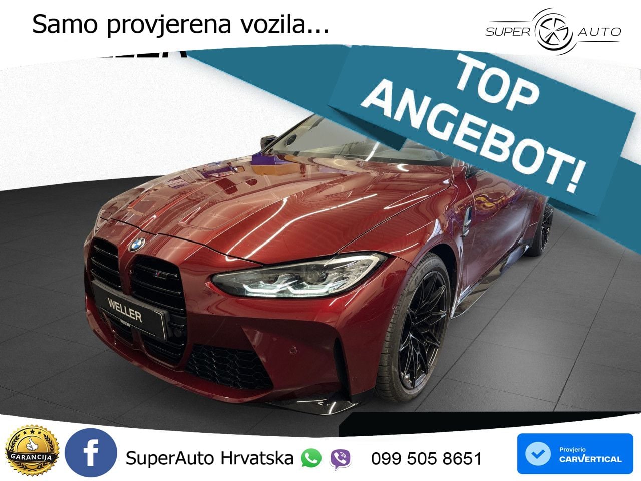 BMW M4 Convertible Competition 3.0 (510 KS) xDrive Steptronic